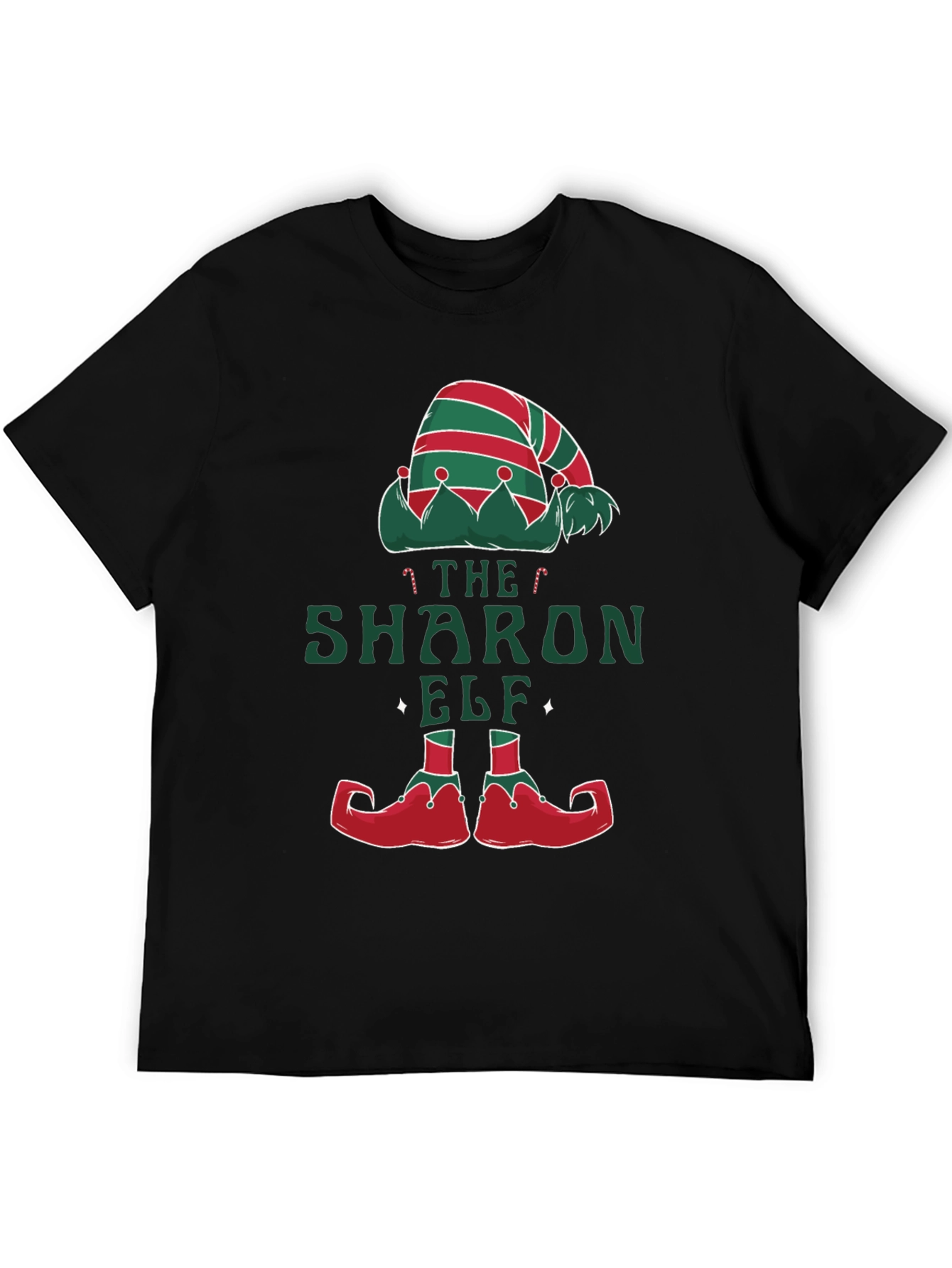 The Sharon Elf Matching Christmas T-Shirt