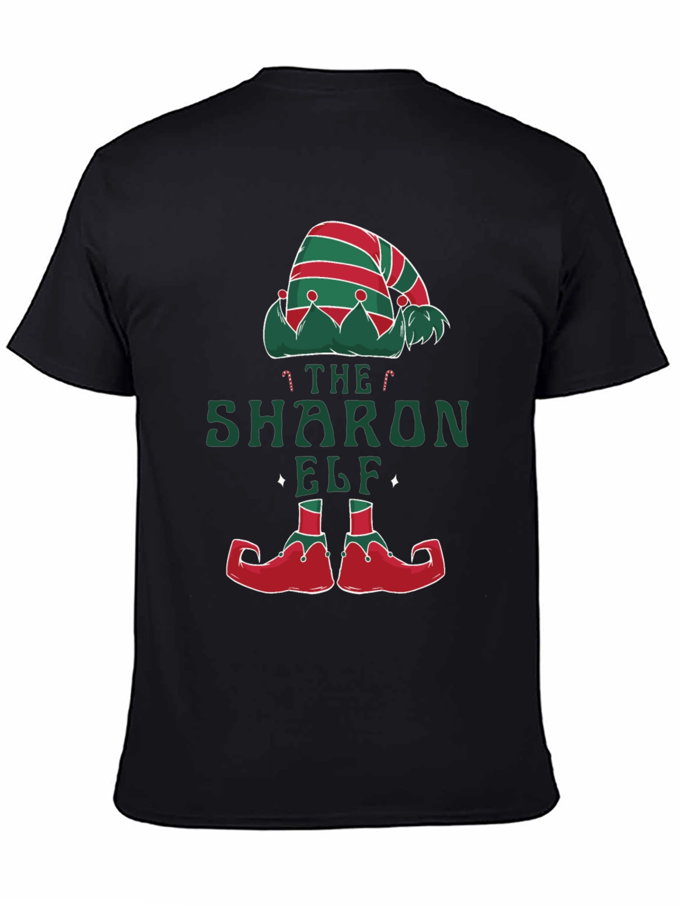 The Sharon Elf Matching Christmas T-Shirt