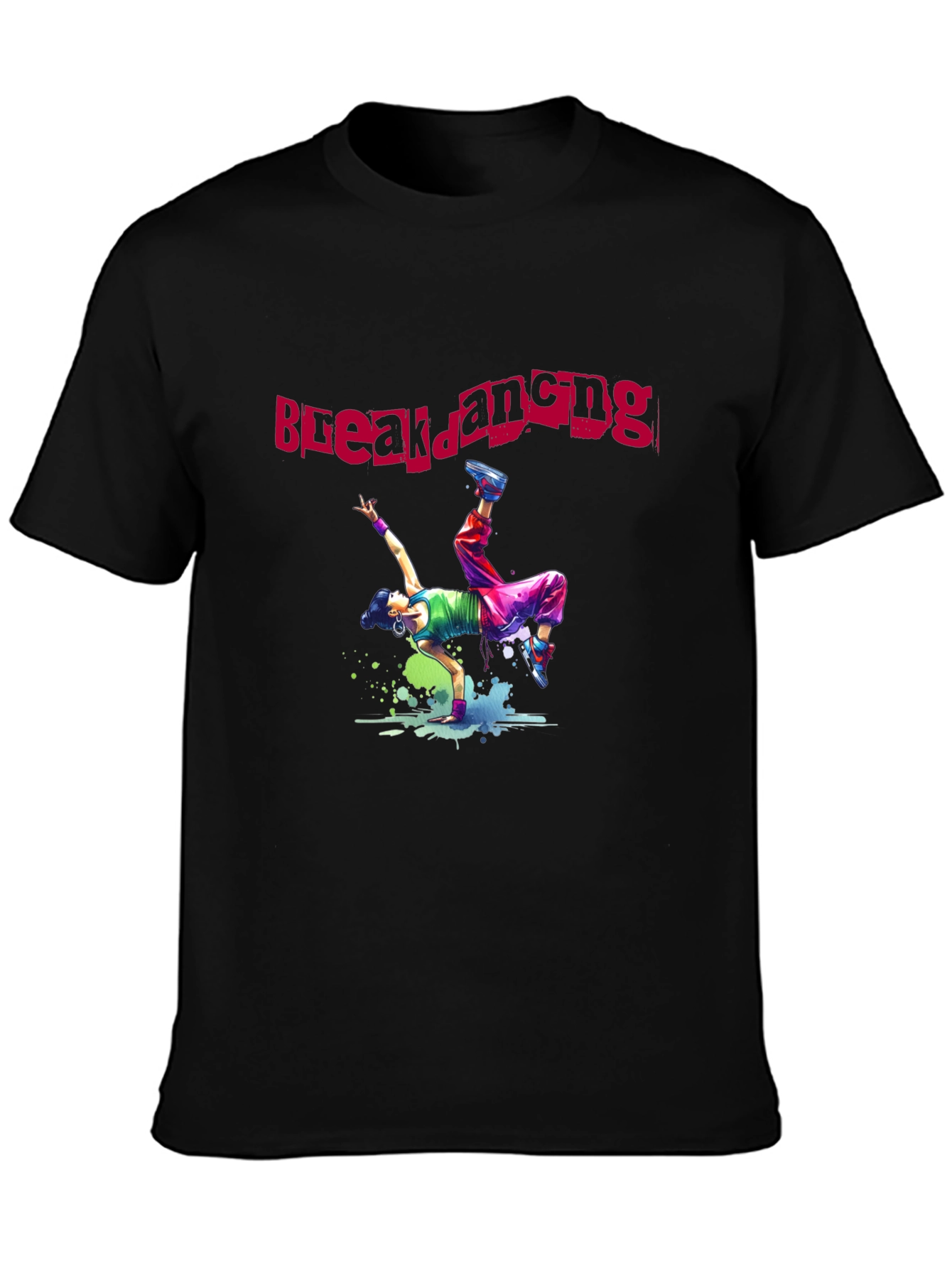Breakdancing Graphic T-Shirt
