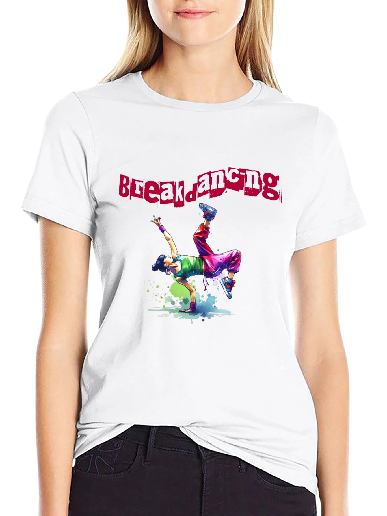 Breakdancing Graphic T-Shirt