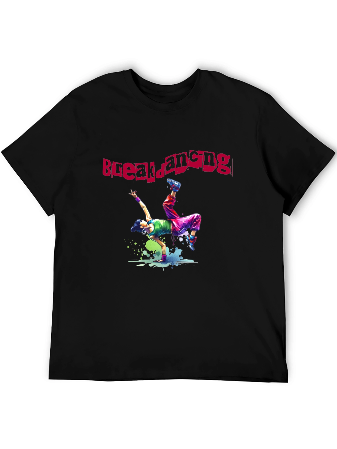 Breakdancing Graphic T-Shirt