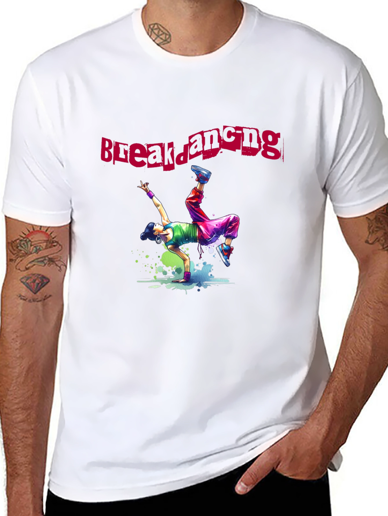 Breakdancing Graphic T-Shirt
