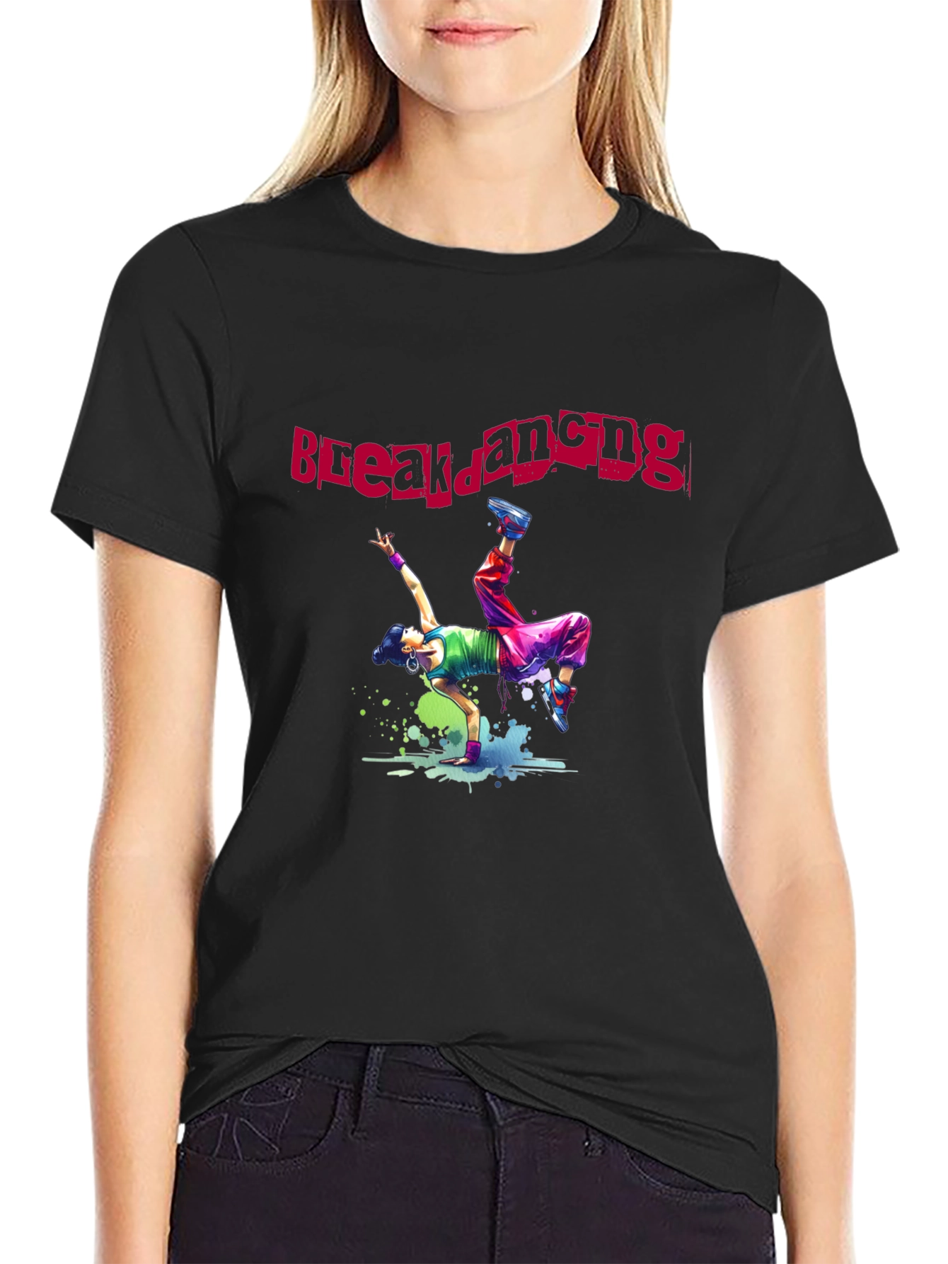 Breakdancing Graphic T-Shirt