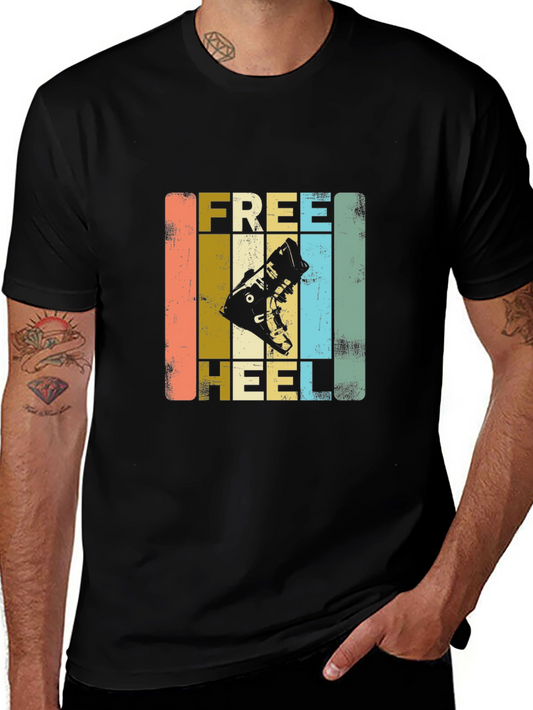 Free Heel Ski Boot T-Shirt - Retro Style