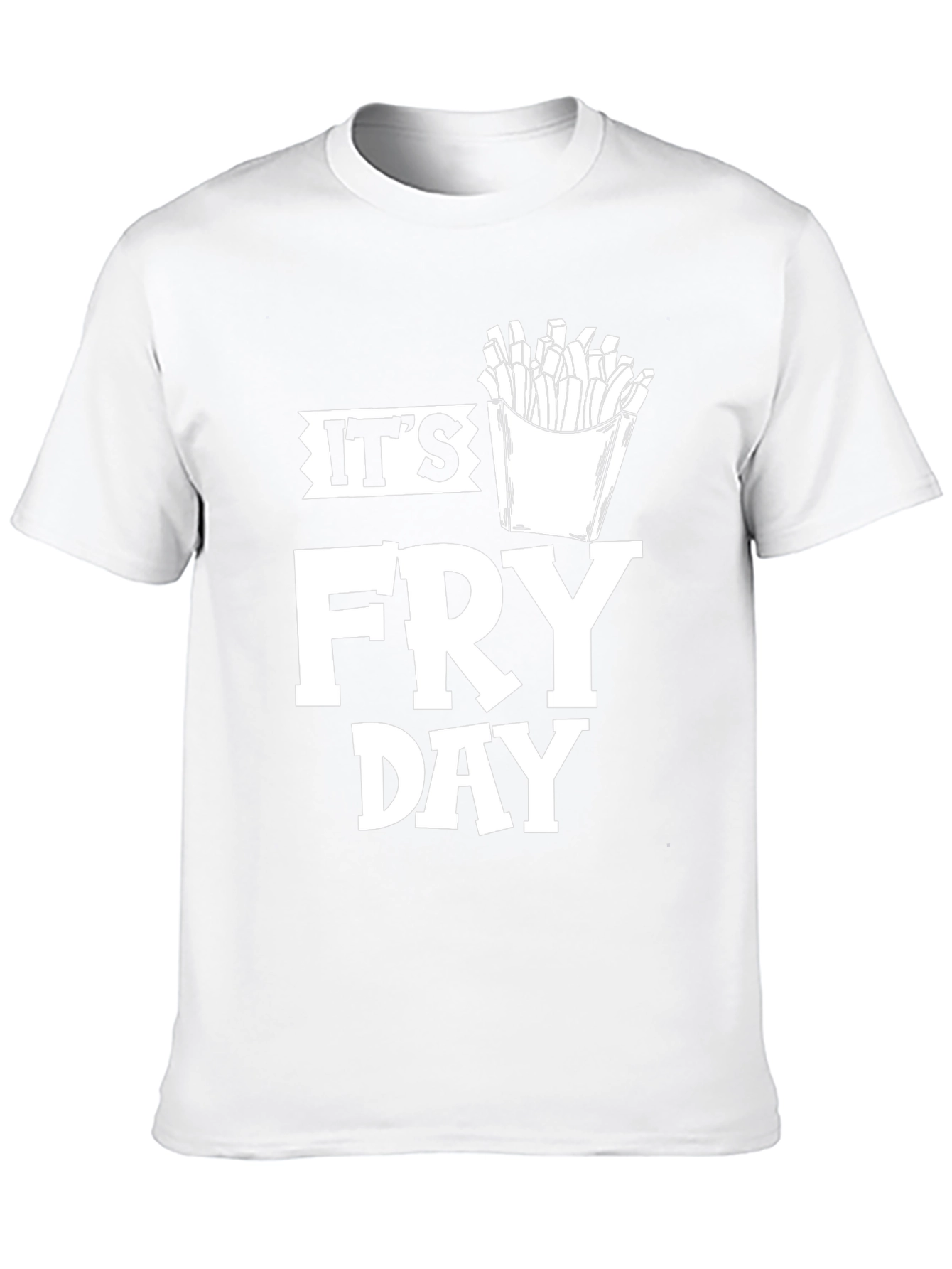 Its Fry Day Graphic Tee - Casual Comfort
