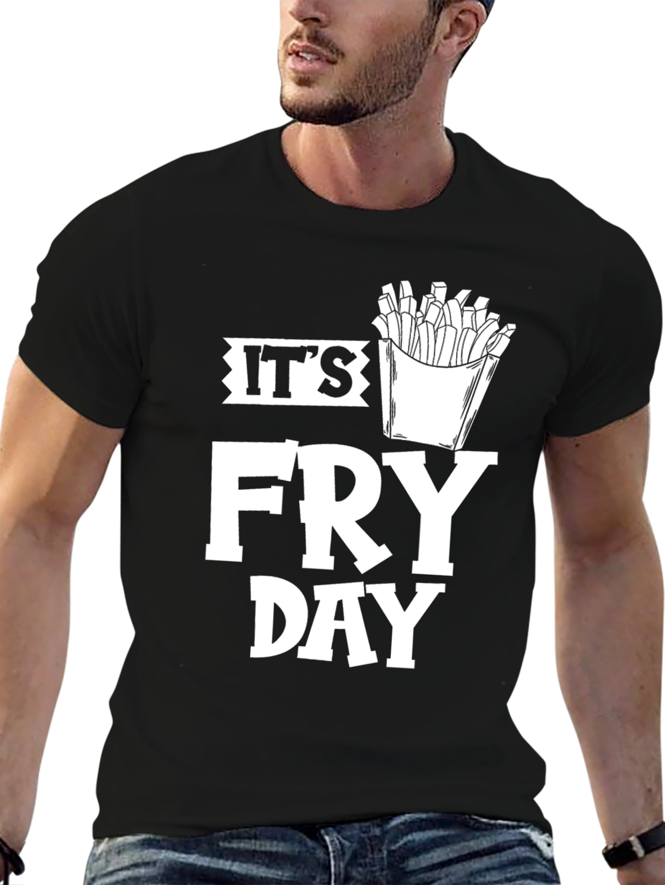 Its Fry Day Graphic Tee - Casual Comfort