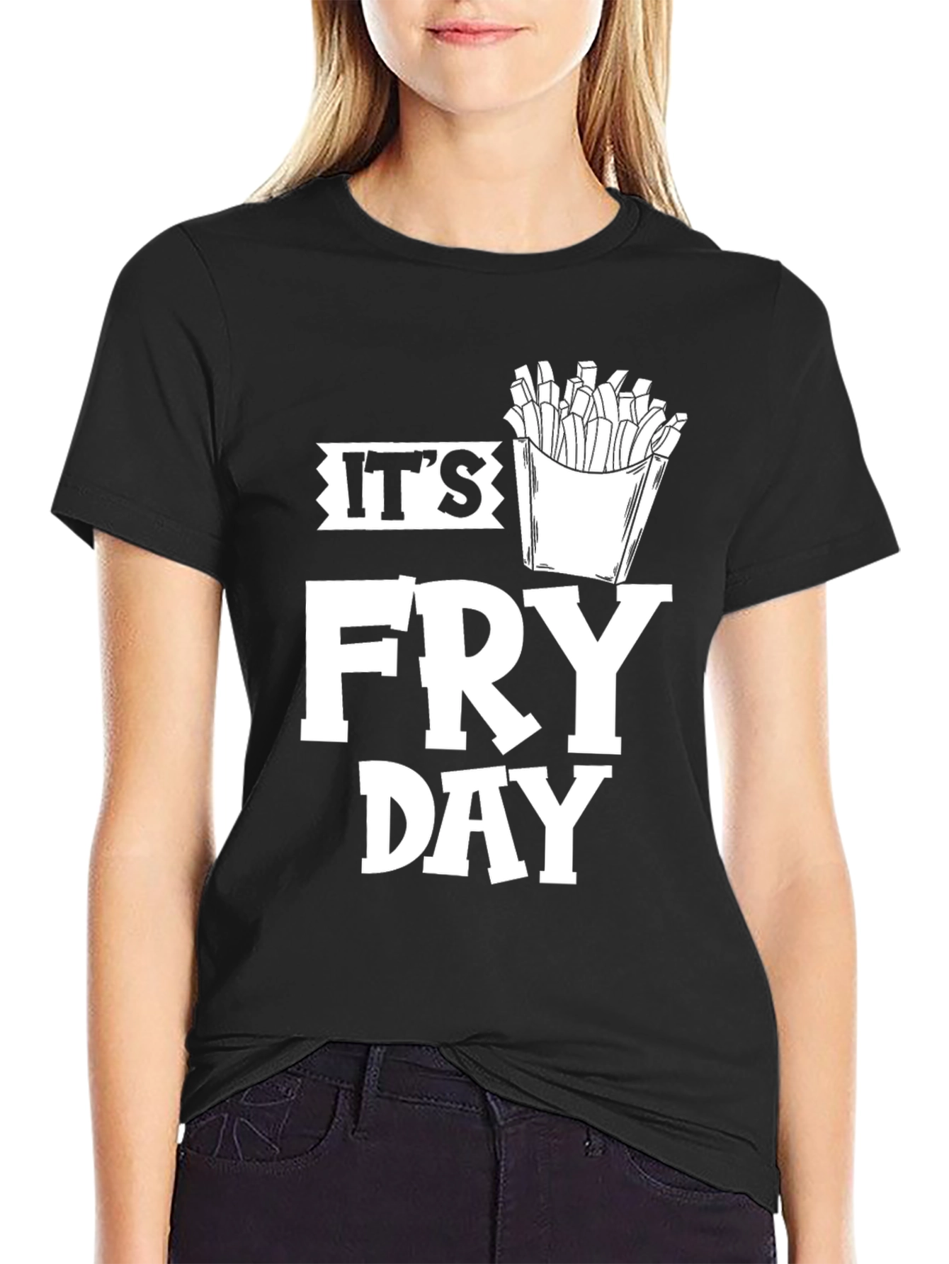 Its Fry Day Graphic Tee - Casual Comfort