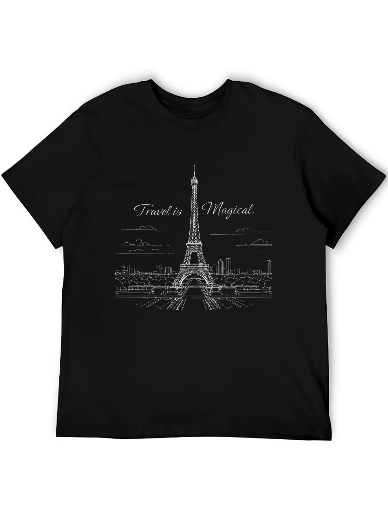 Paris Eiffel Tower Travel Tee - Magical Trip Shirt