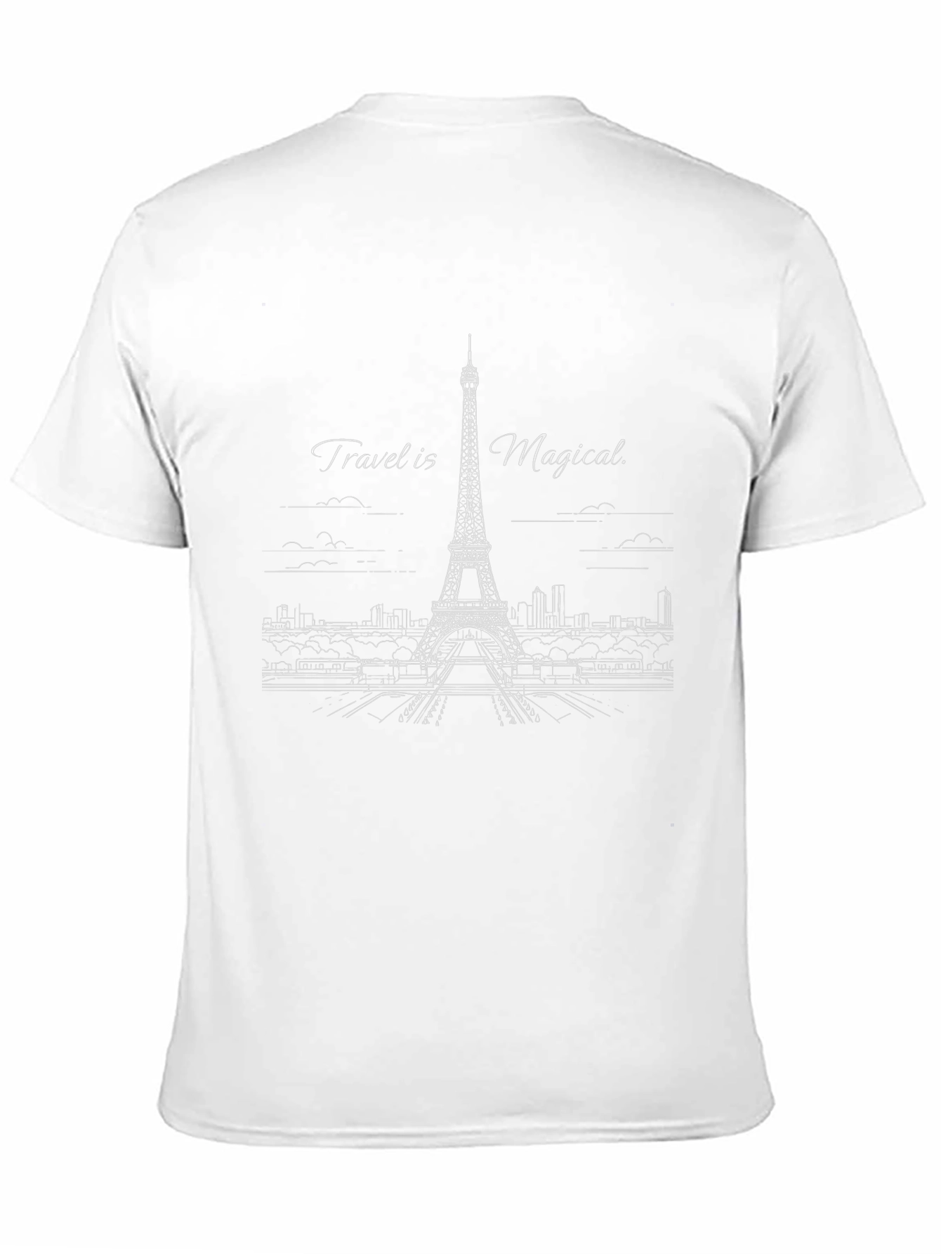 Paris Eiffel Tower Travel Tee - Magical Trip Shirt