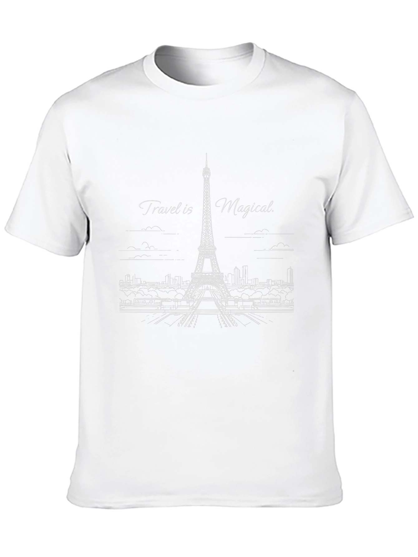 Paris Eiffel Tower Travel Tee - Magical Trip Shirt