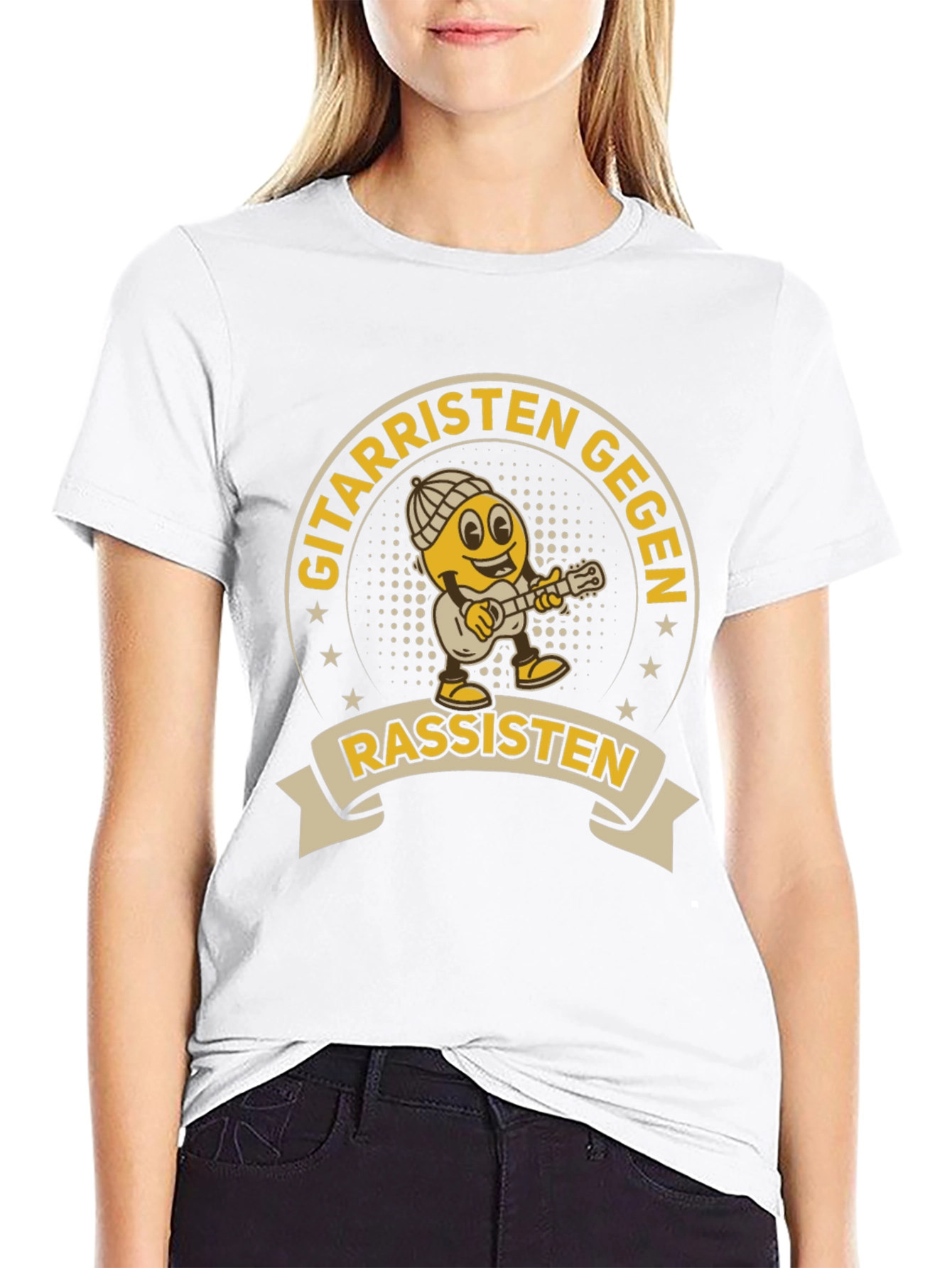 Guitarristen Gegen Rassisten T-Shirt