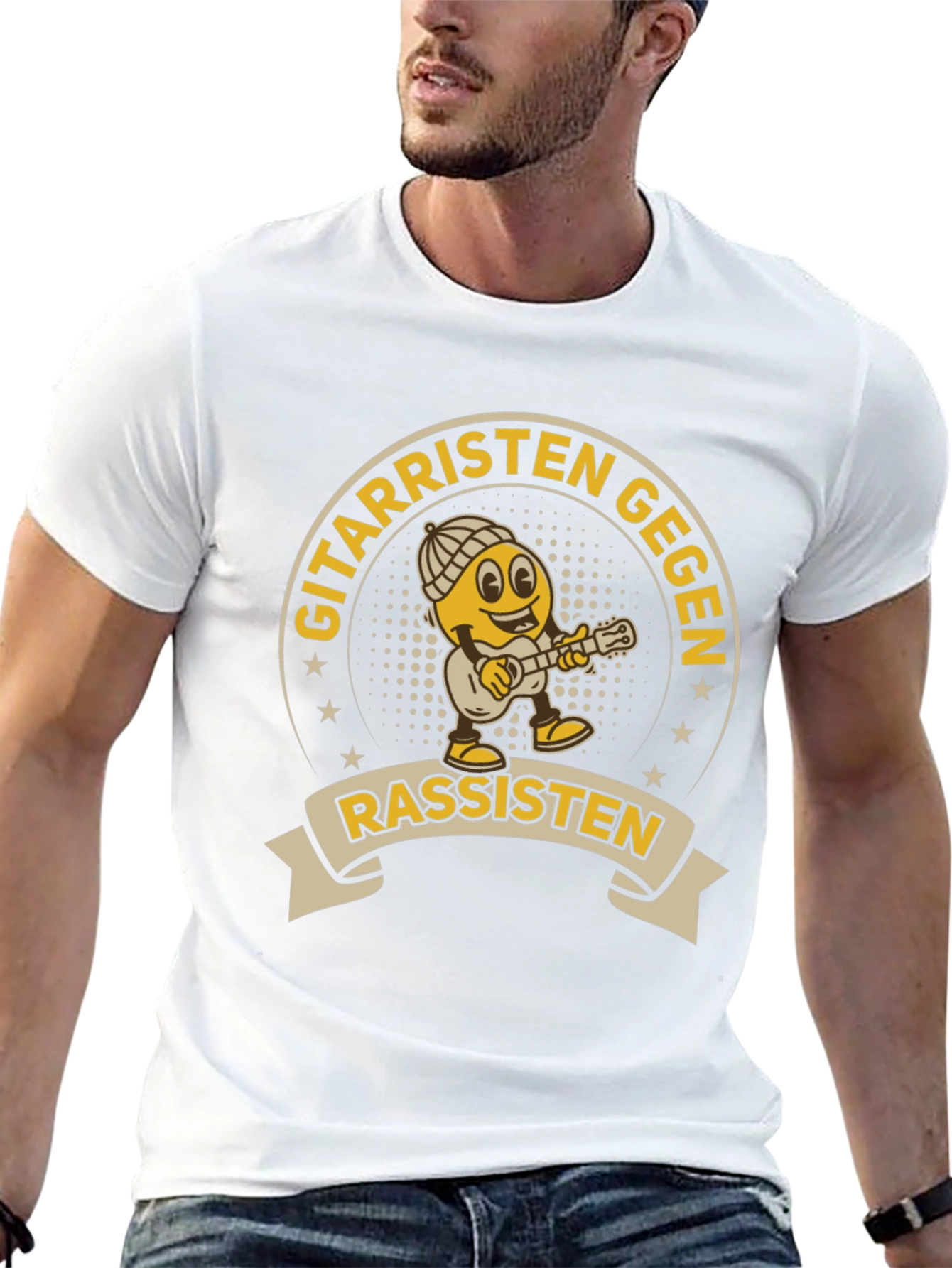 Guitarristen Gegen Rassisten T-Shirt