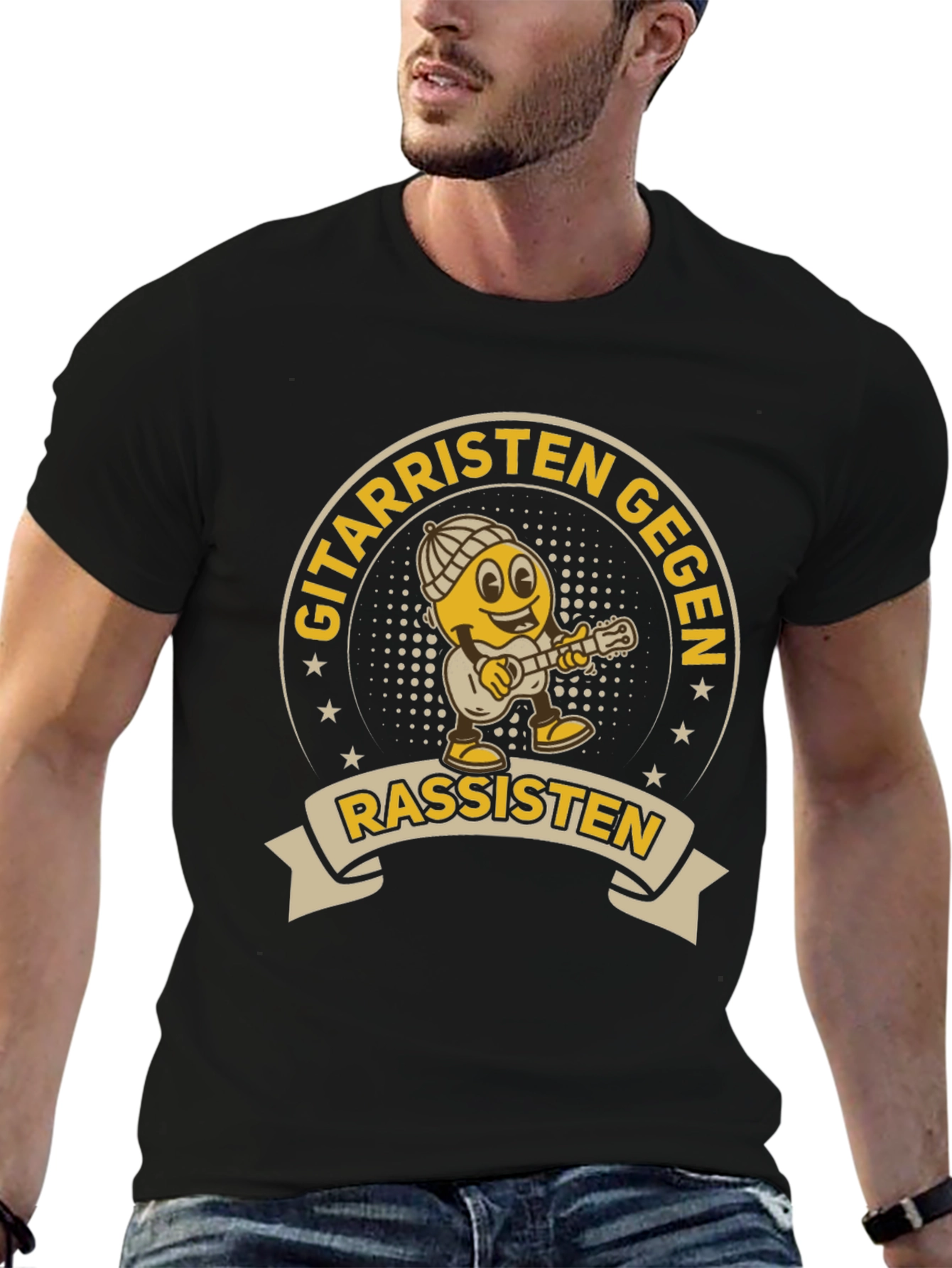 Guitarristen Gegen Rassisten T-Shirt