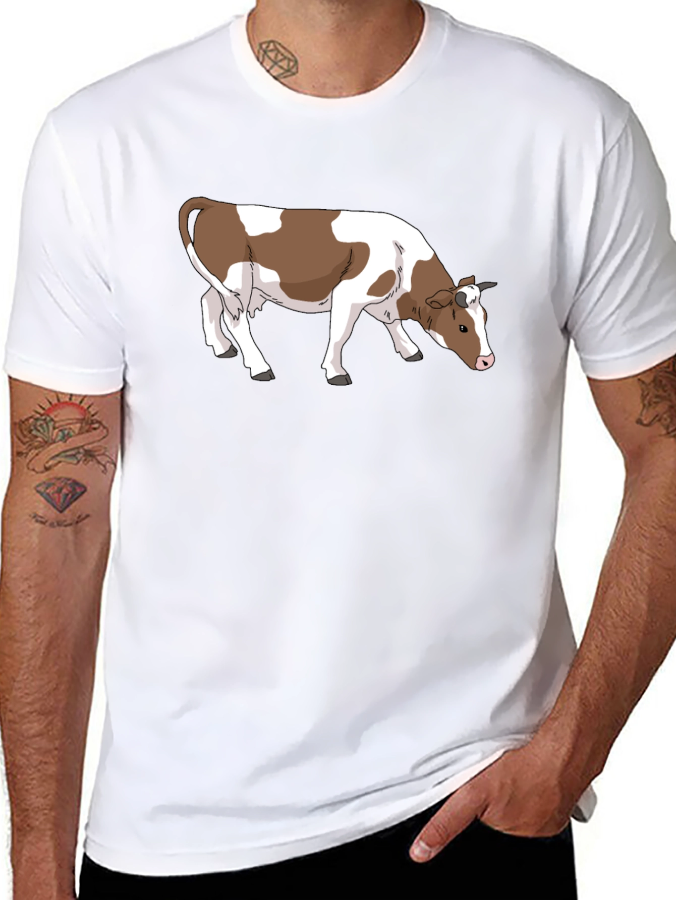 Cow Graphic T-Shirt