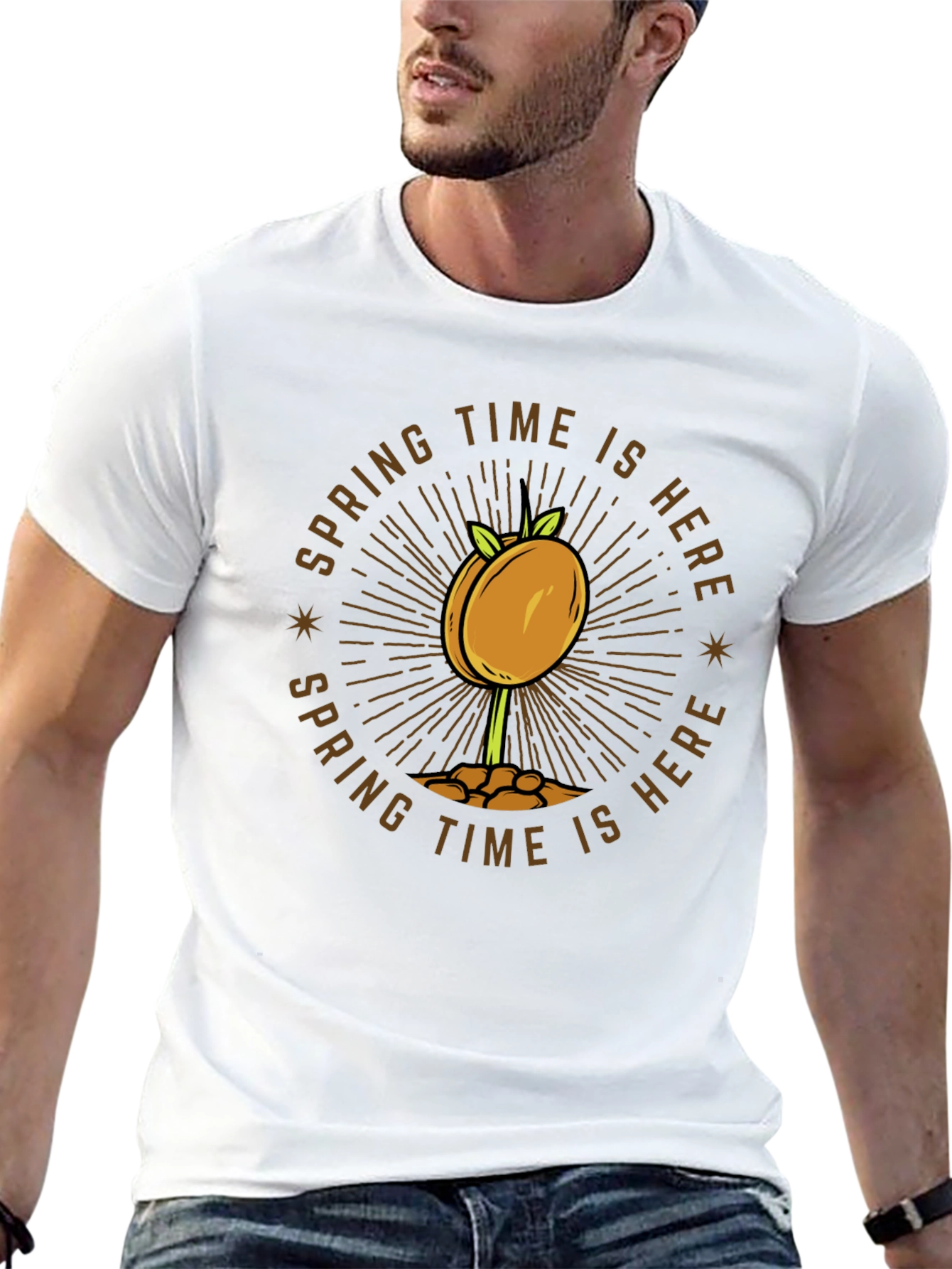 Spring Time Is Here Graphic T-Shirt