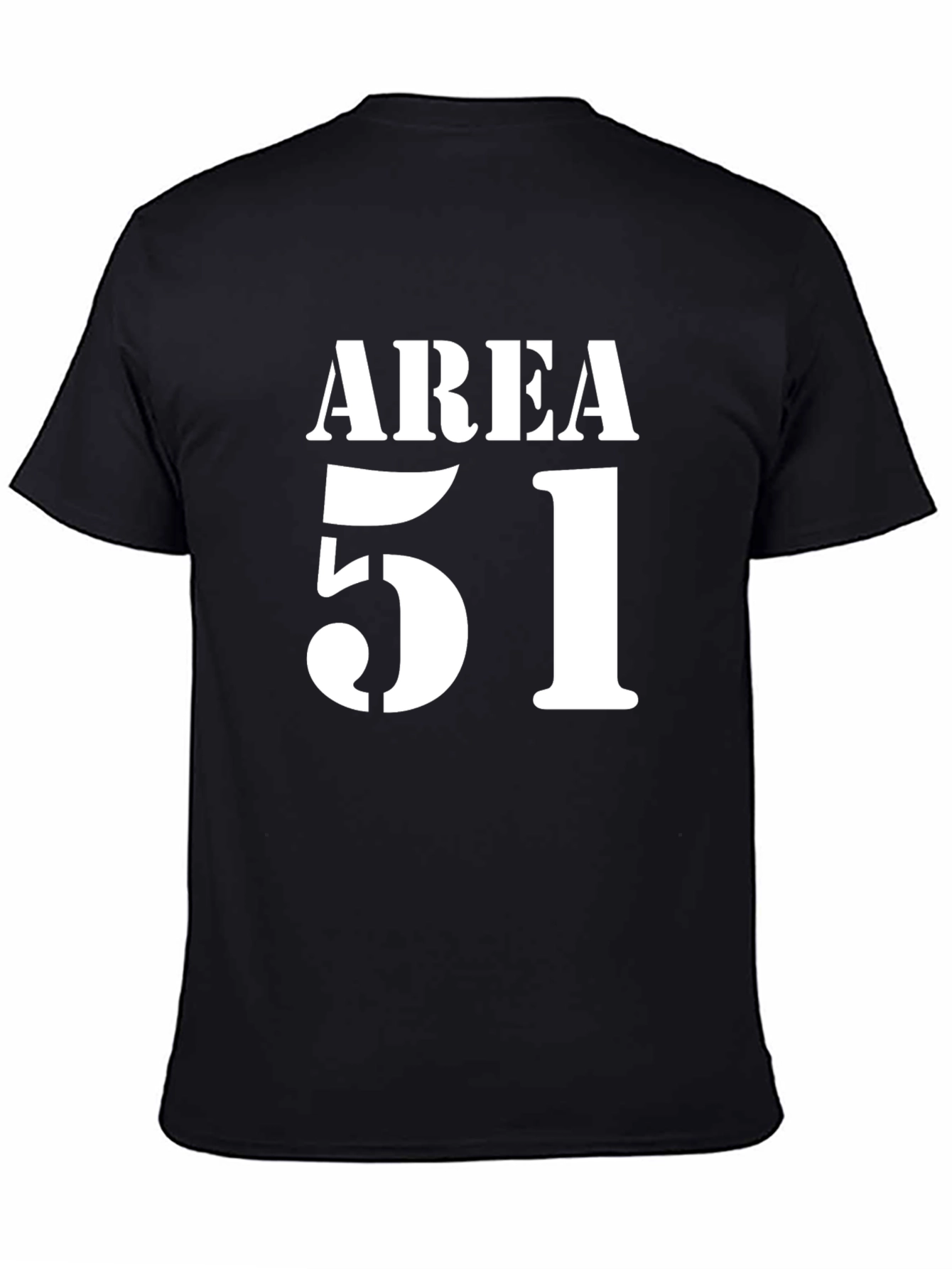 Area 51 Black Graphic Tee - Conspiracy Casual