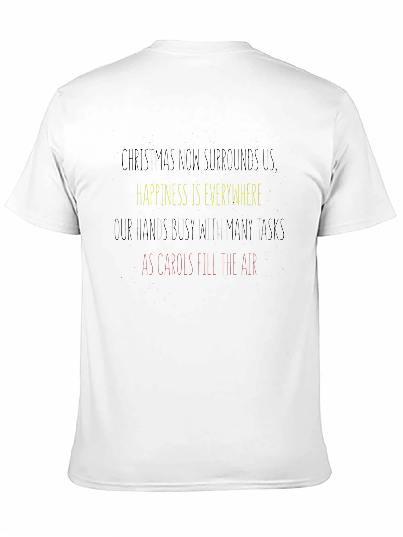 Festive Christmas Lyric T-Shirt