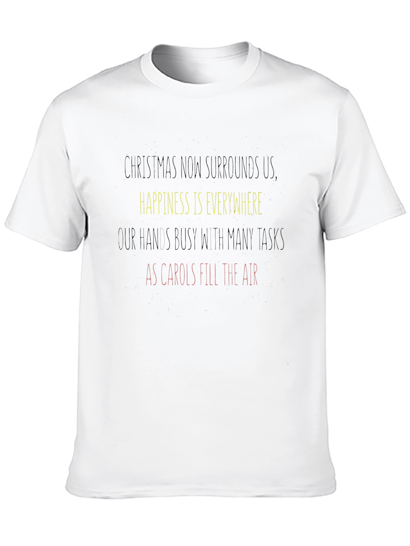 Festive Christmas Lyric T-Shirt