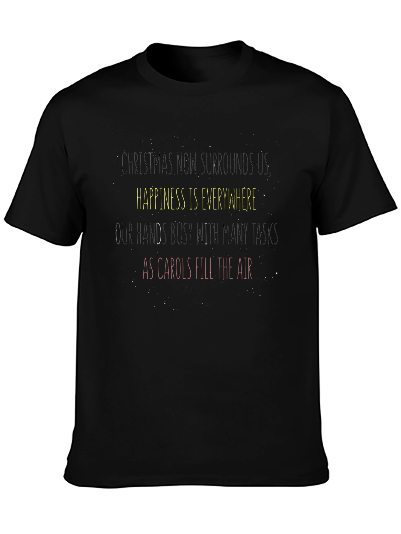 Festive Christmas Lyric T-Shirt