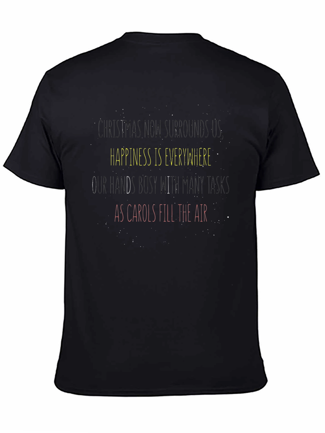 Festive Christmas Lyric T-Shirt