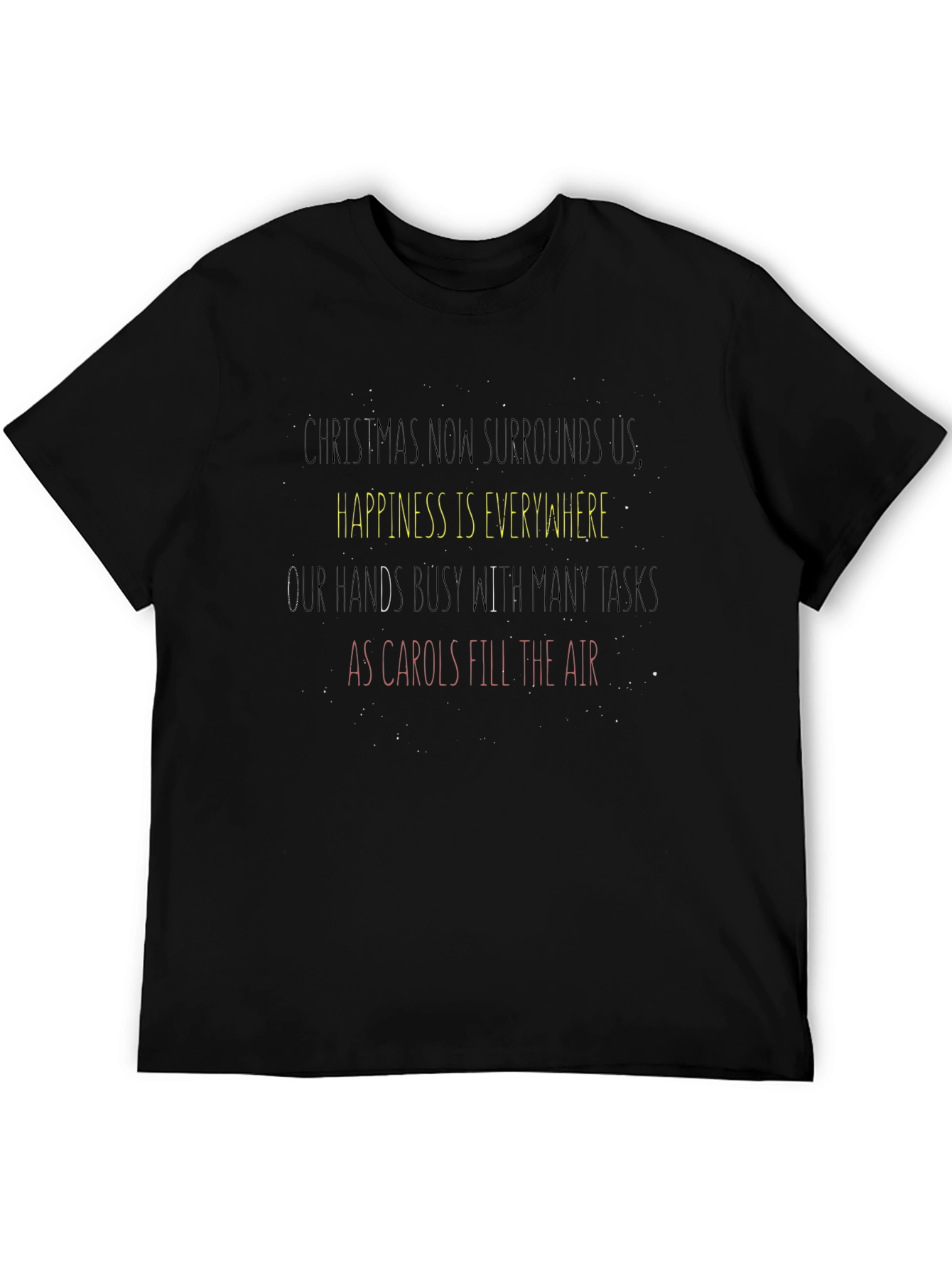 Festive Christmas Lyric T-Shirt