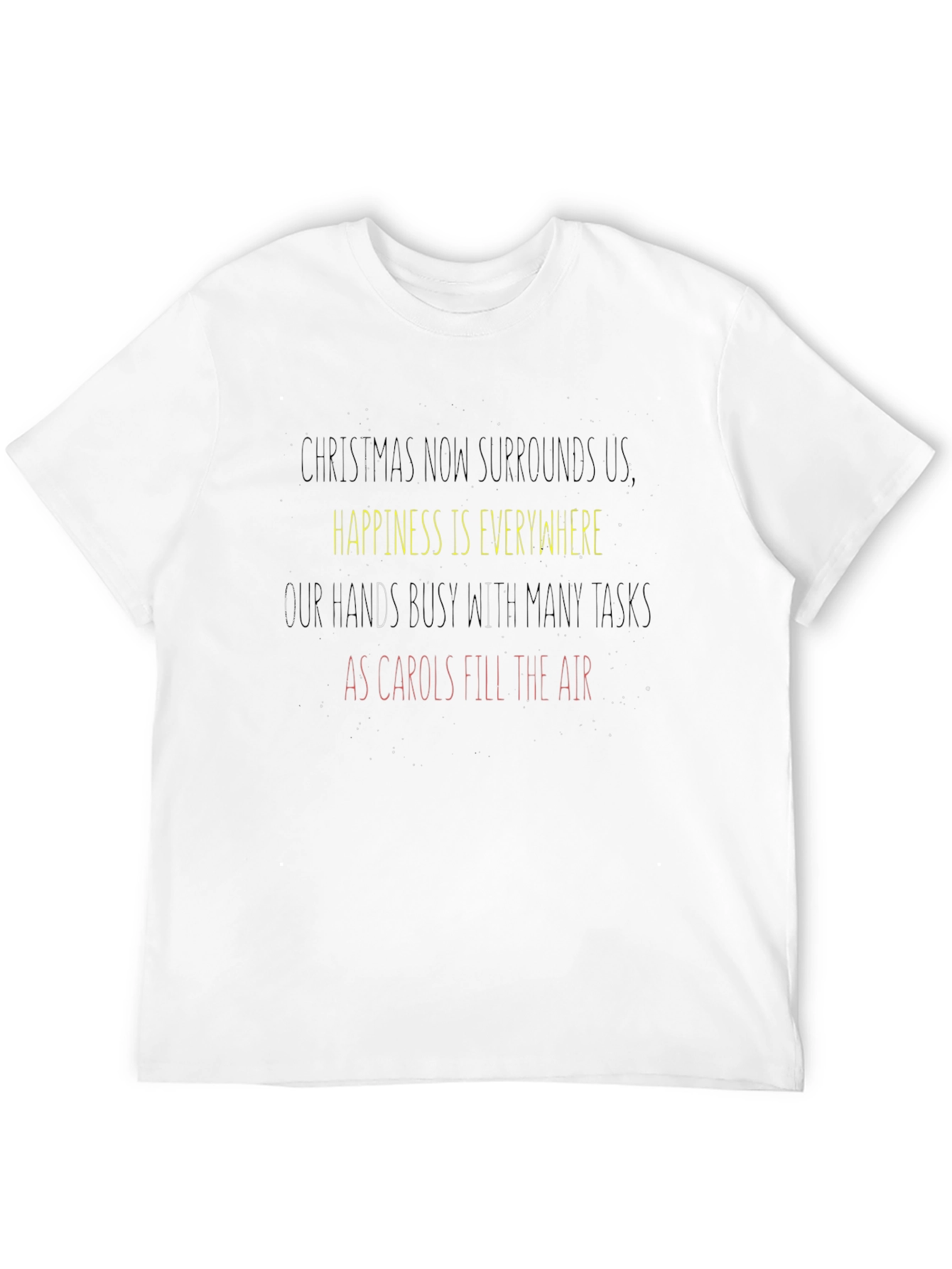Festive Christmas Lyric T-Shirt