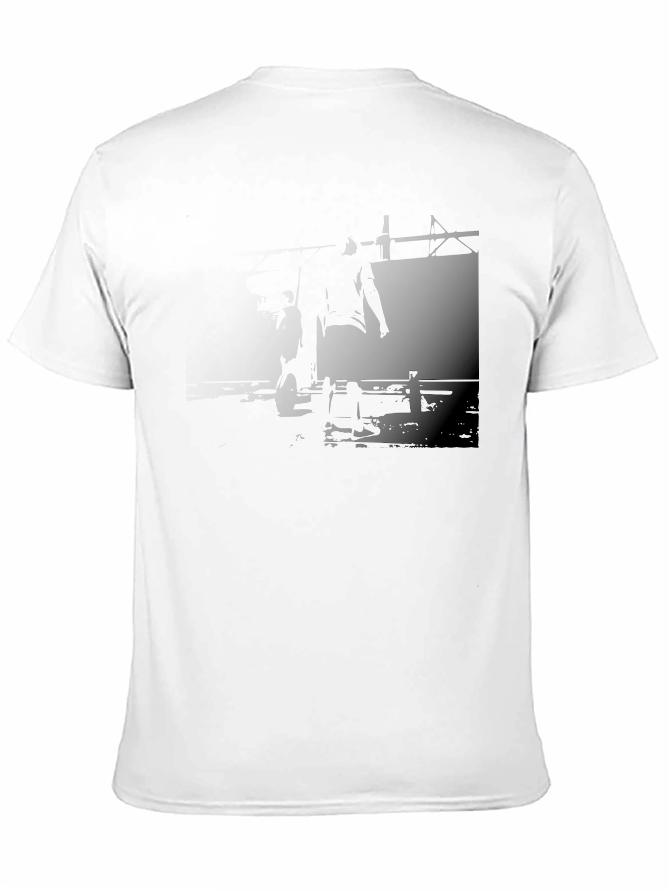 Black Graphic Print T-Shirt