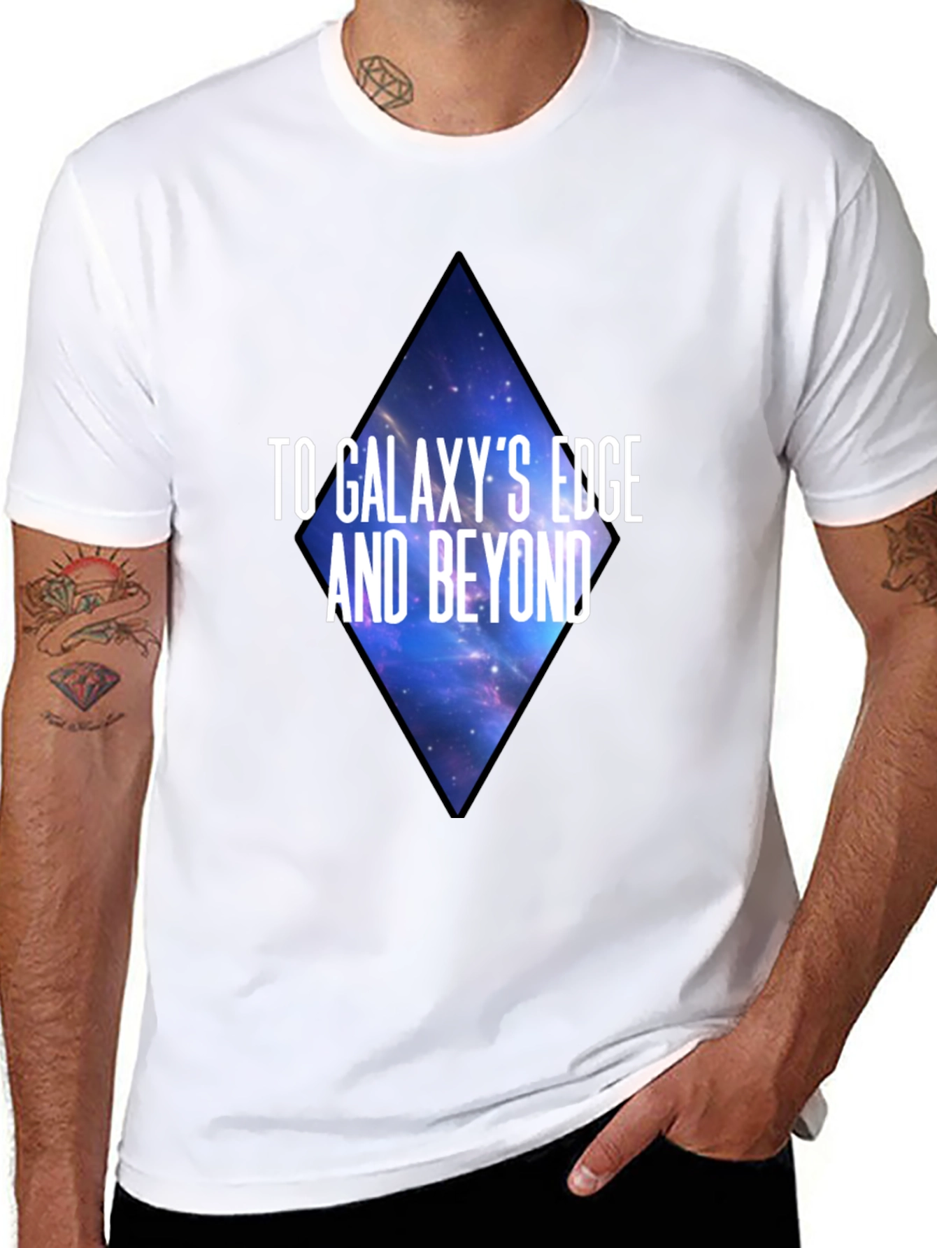 Galaxys Edge & Beyond Black T-Shirt
