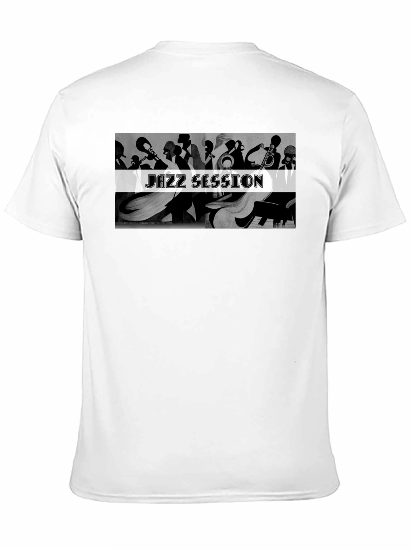 Jazz Session Graphic T-Shirt - Black