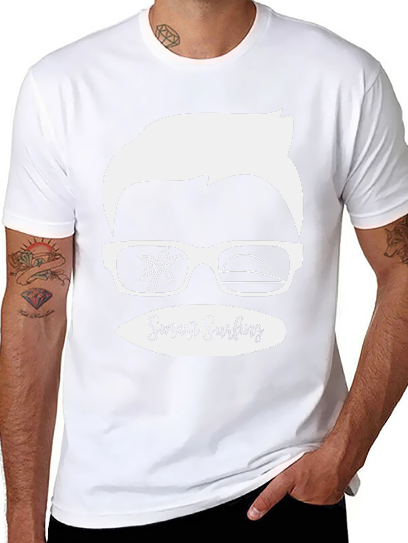 Smart Surfing T-Shirt - Unique Design