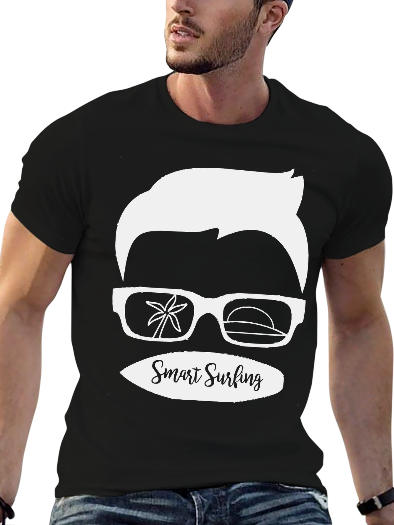 Smart Surfing T-Shirt - Unique Design