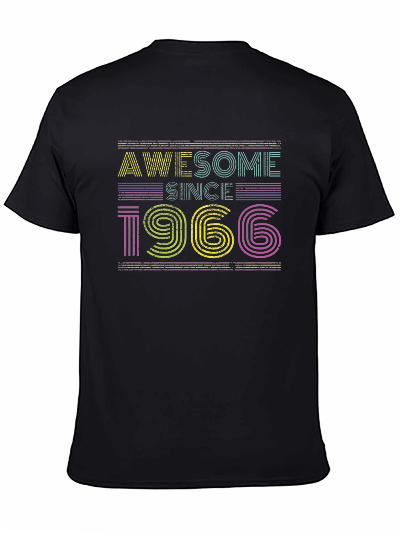 Awesome Since 1966 Retro Graphic T-Shirt
