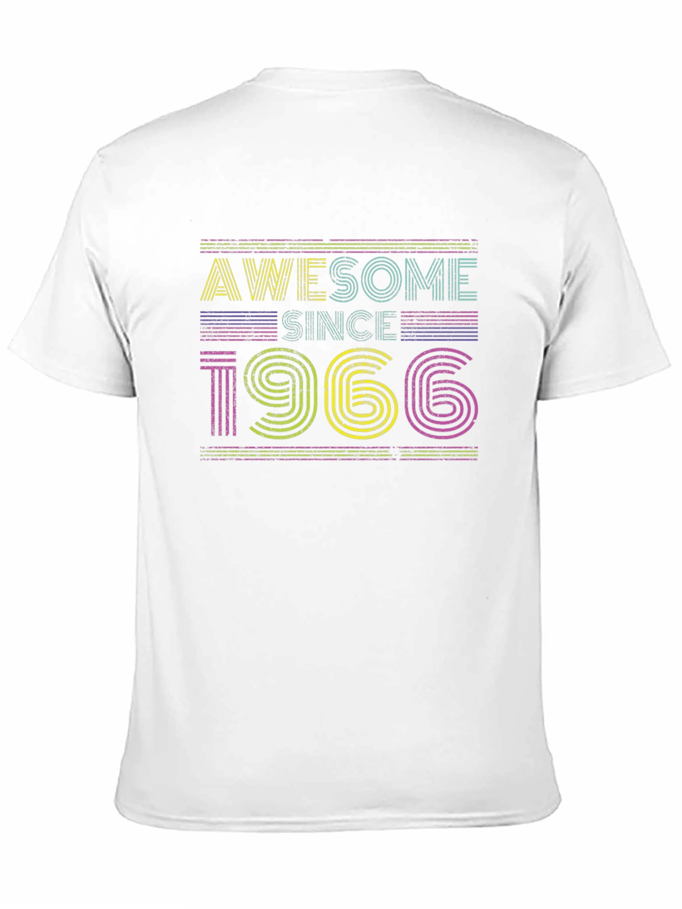 Awesome Since 1966 Retro Graphic T-Shirt