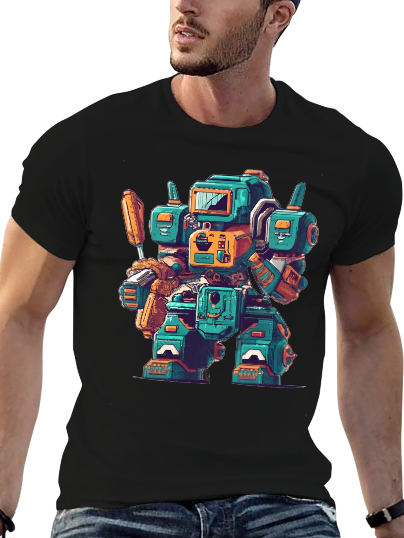 Retro Robot Repair T-Shirt