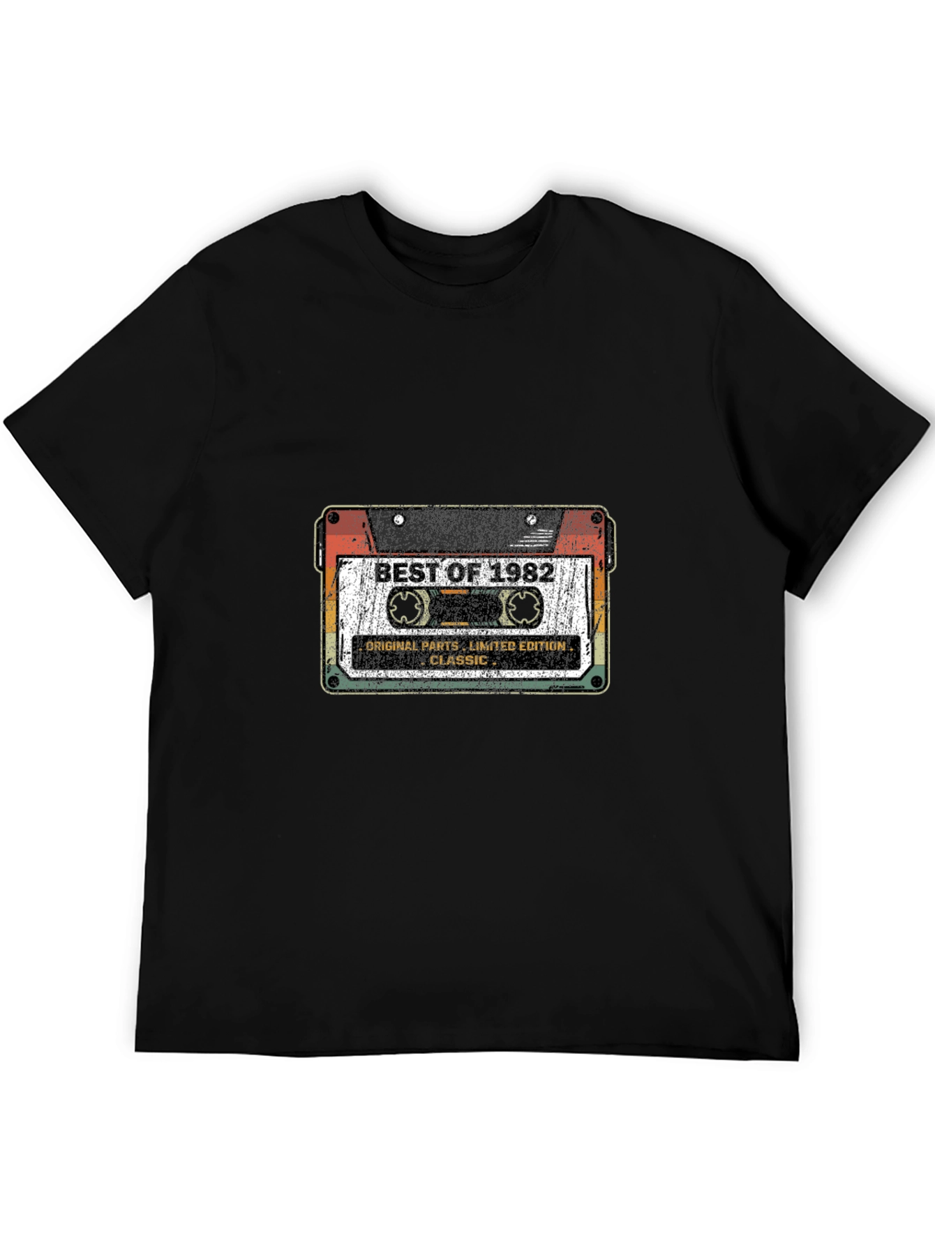 Best of 1982 Cassette Tape Graphic Tee