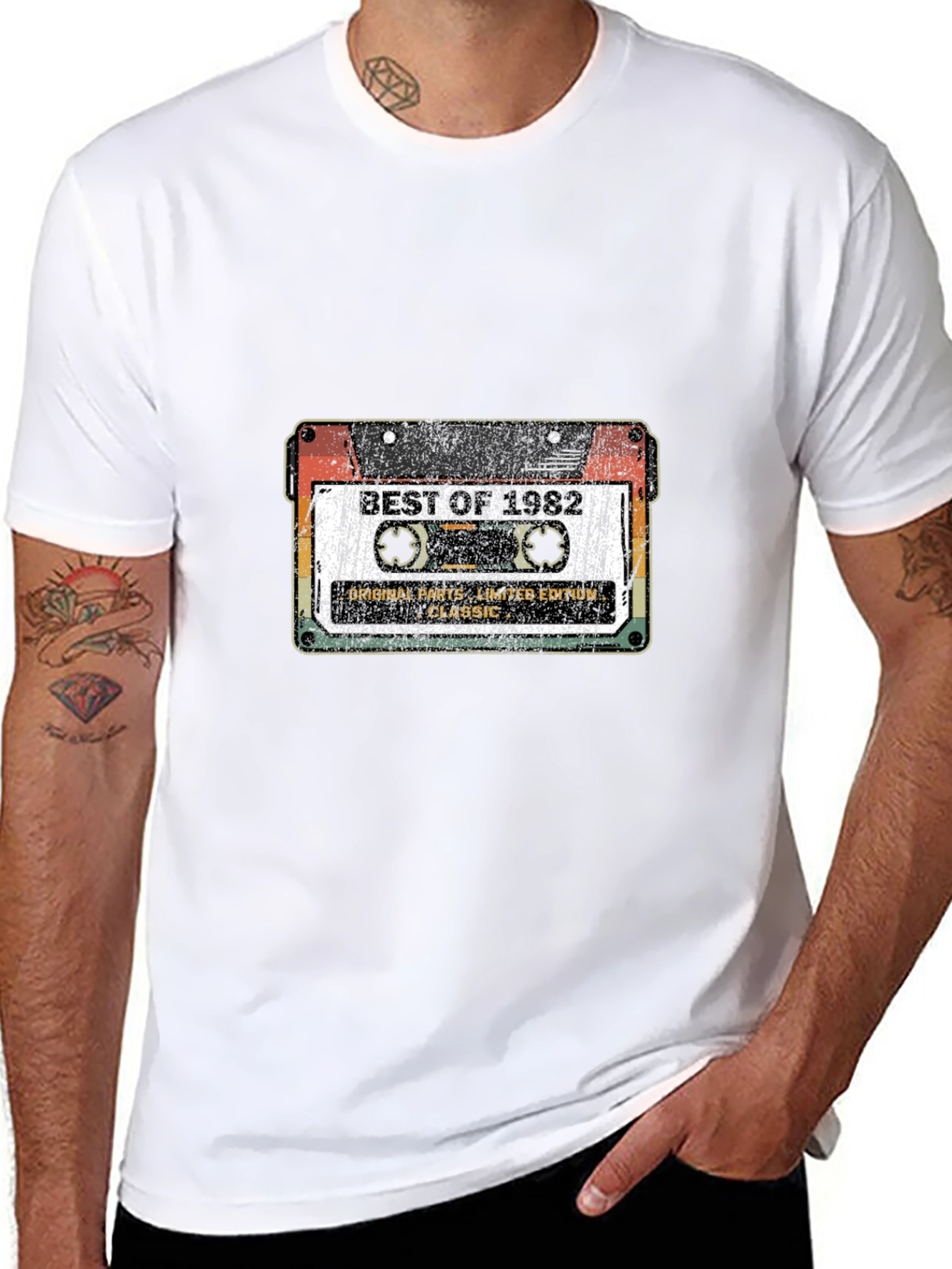 Best of 1982 Cassette Tape Graphic Tee