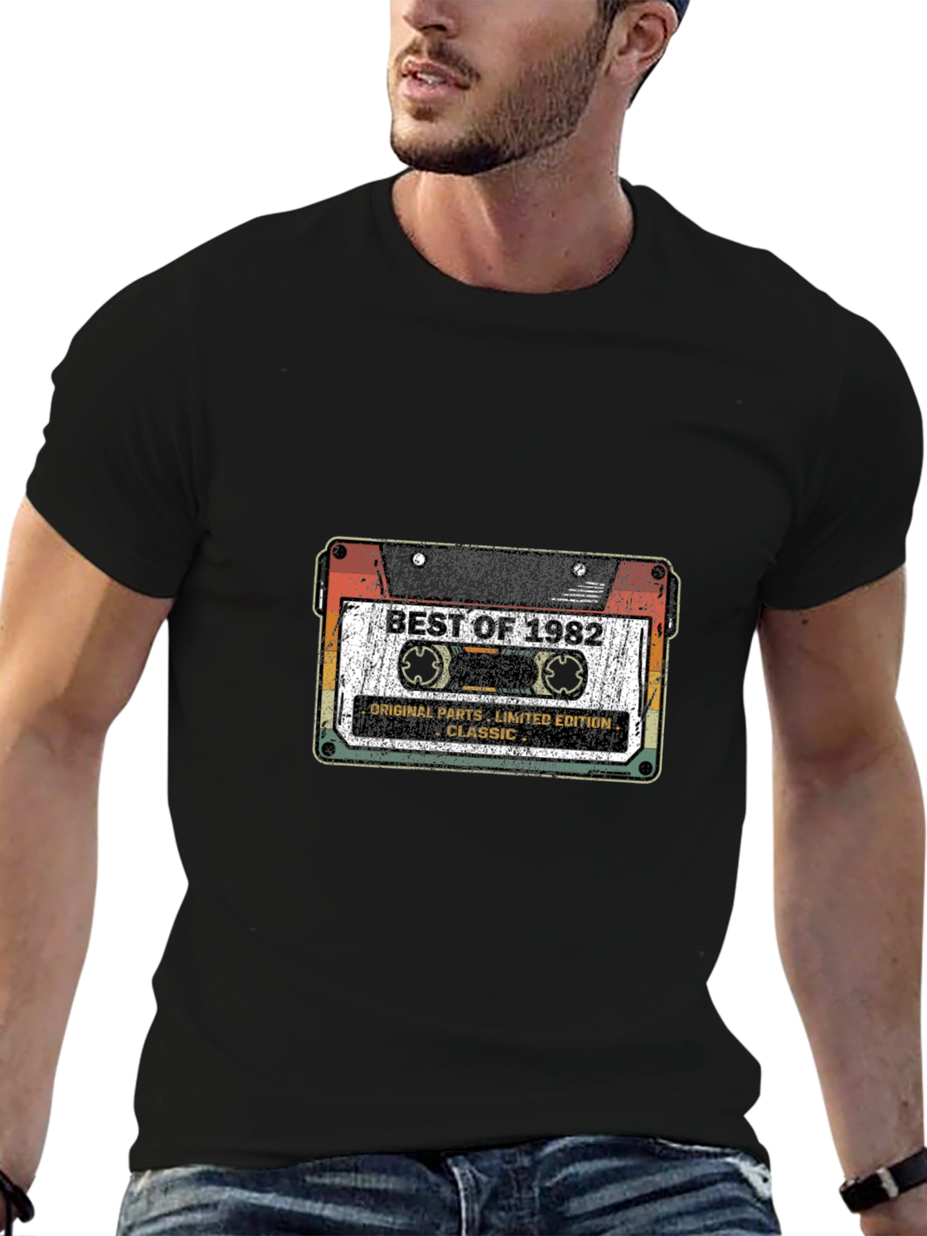 Best of 1982 Cassette Tape Graphic Tee
