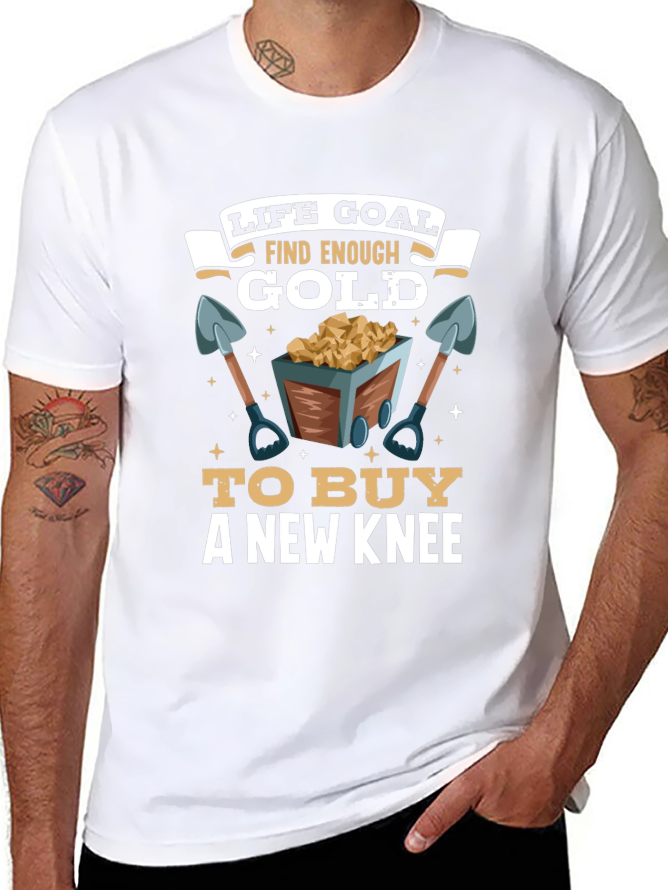 Life Goal Find Enough Gold T-Shirt