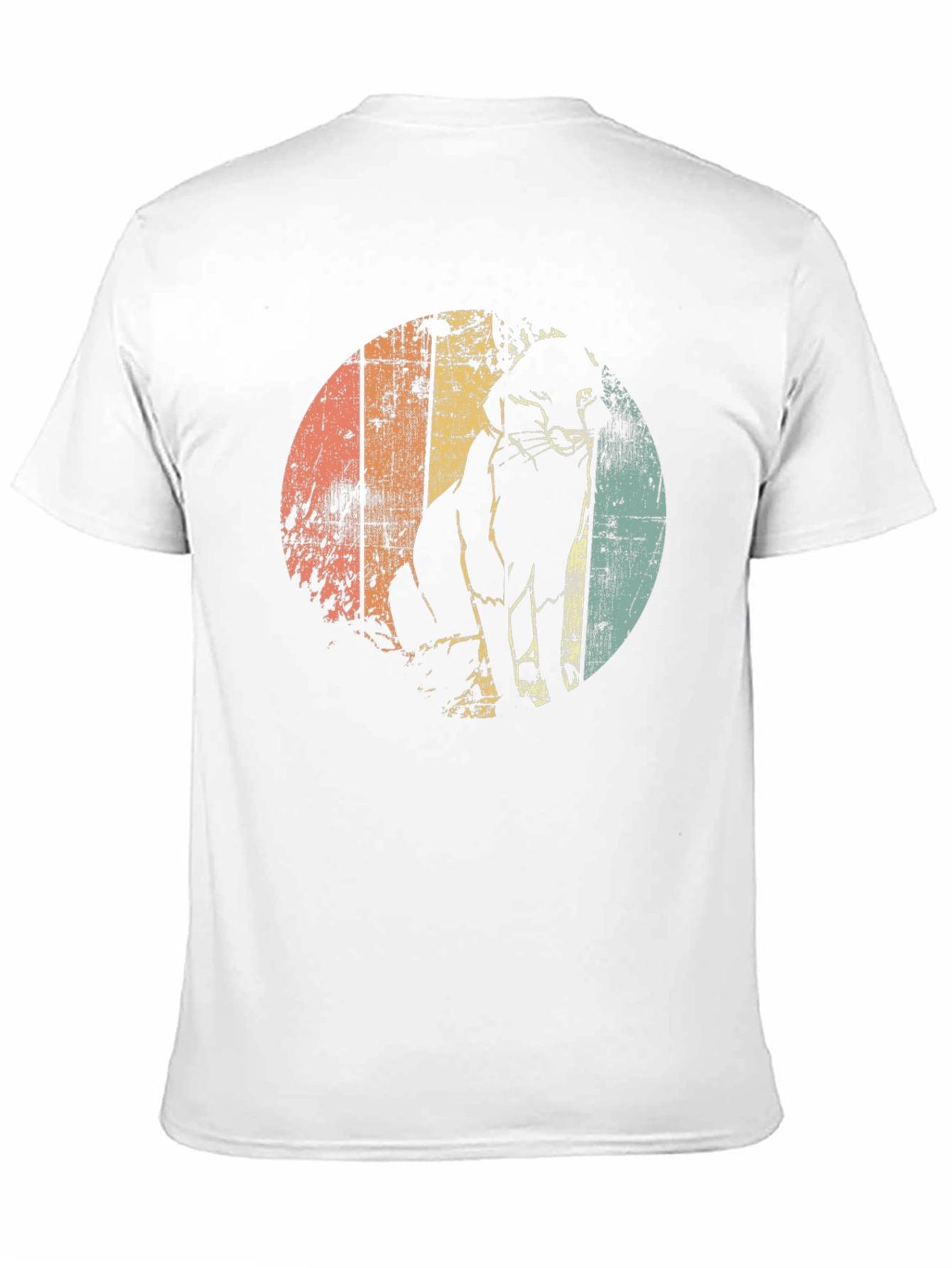 Retro Cat Silhouette T-Shirt