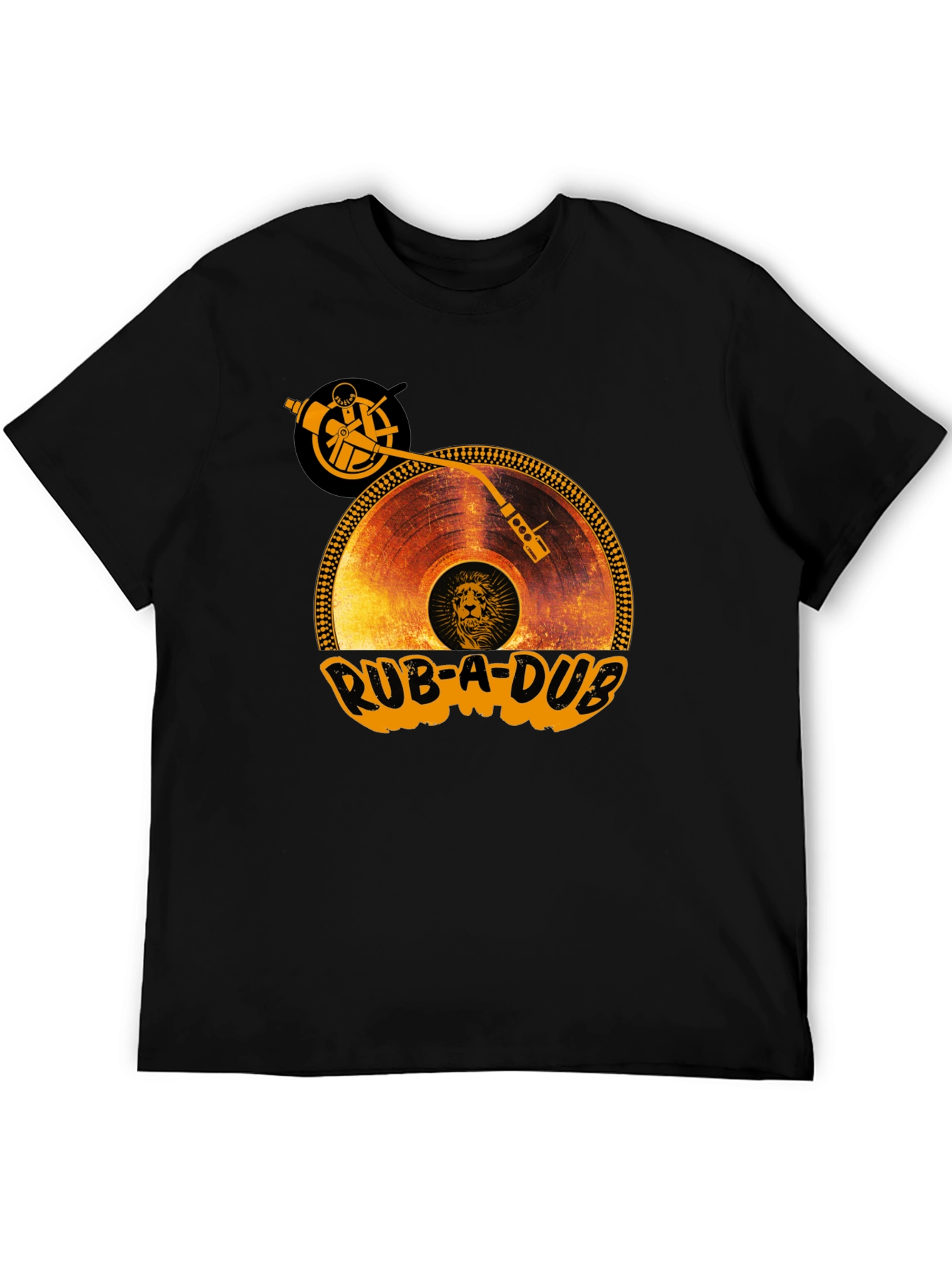 Rub-A-Dub Record Player Graphic T-Shirt