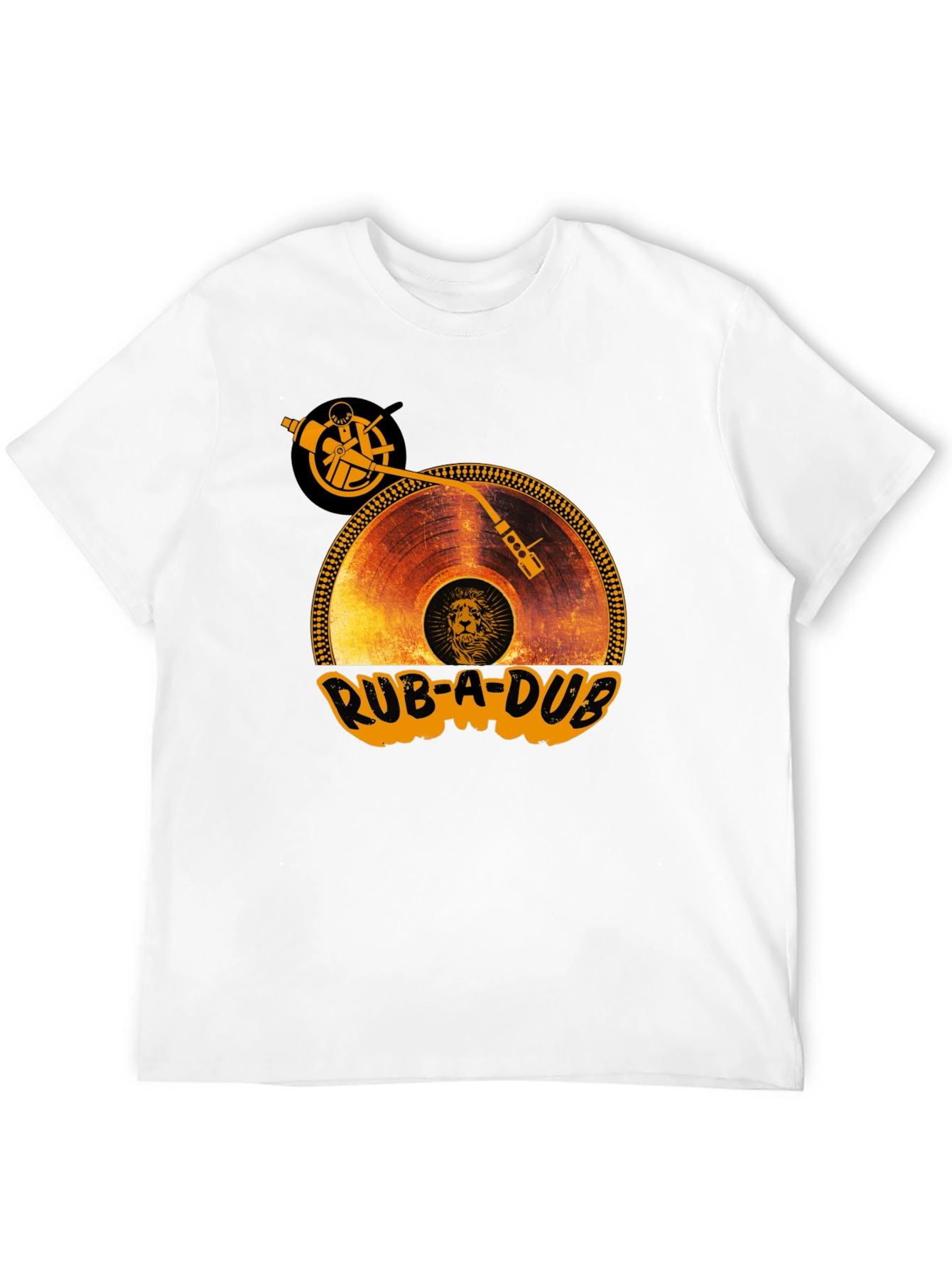 Rub-A-Dub Record Player Graphic T-Shirt