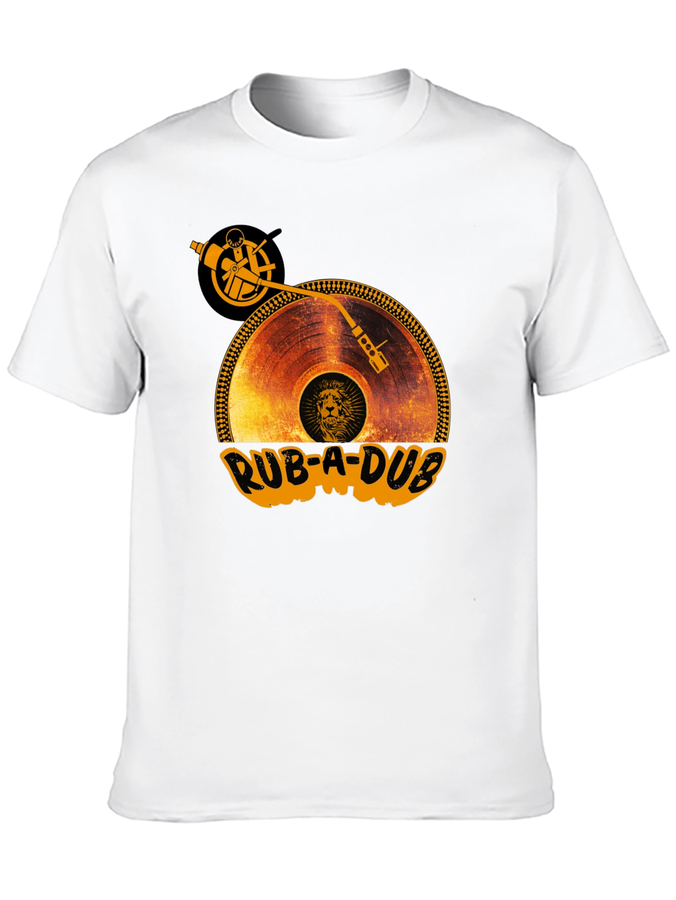 Rub-A-Dub Record Player Graphic T-Shirt