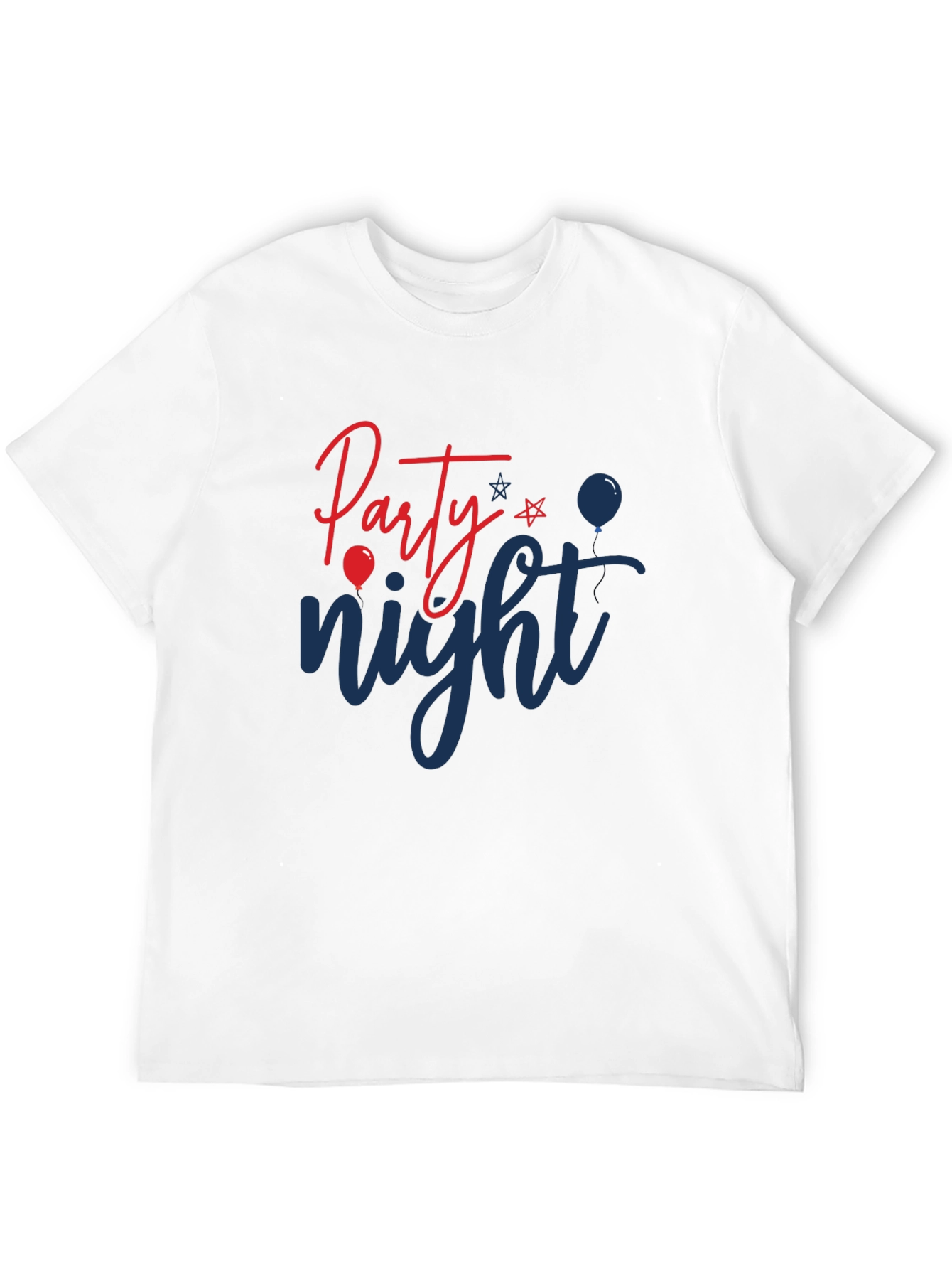Party Night Graphic Tee - Black