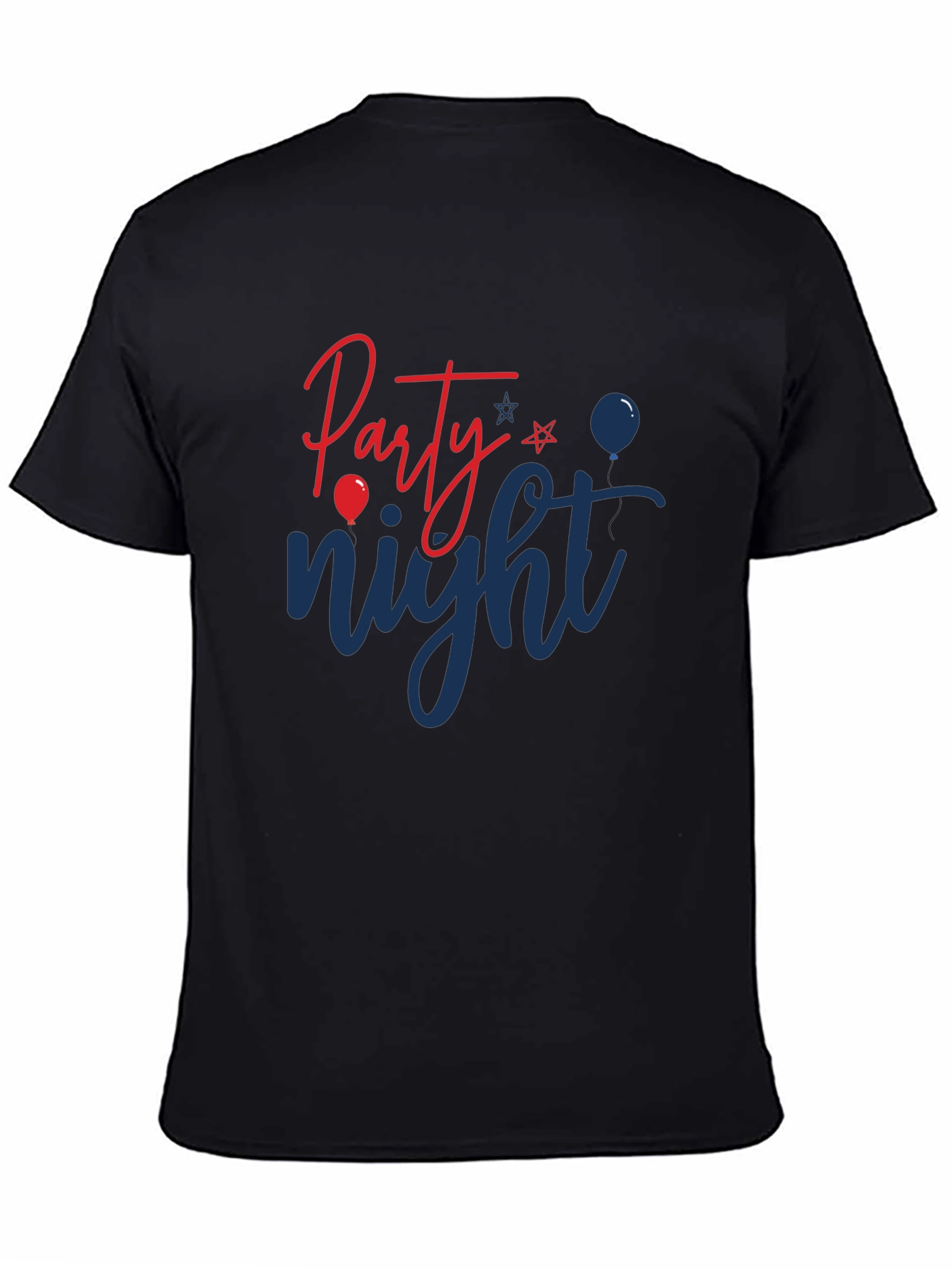 Party Night Graphic Tee - Black