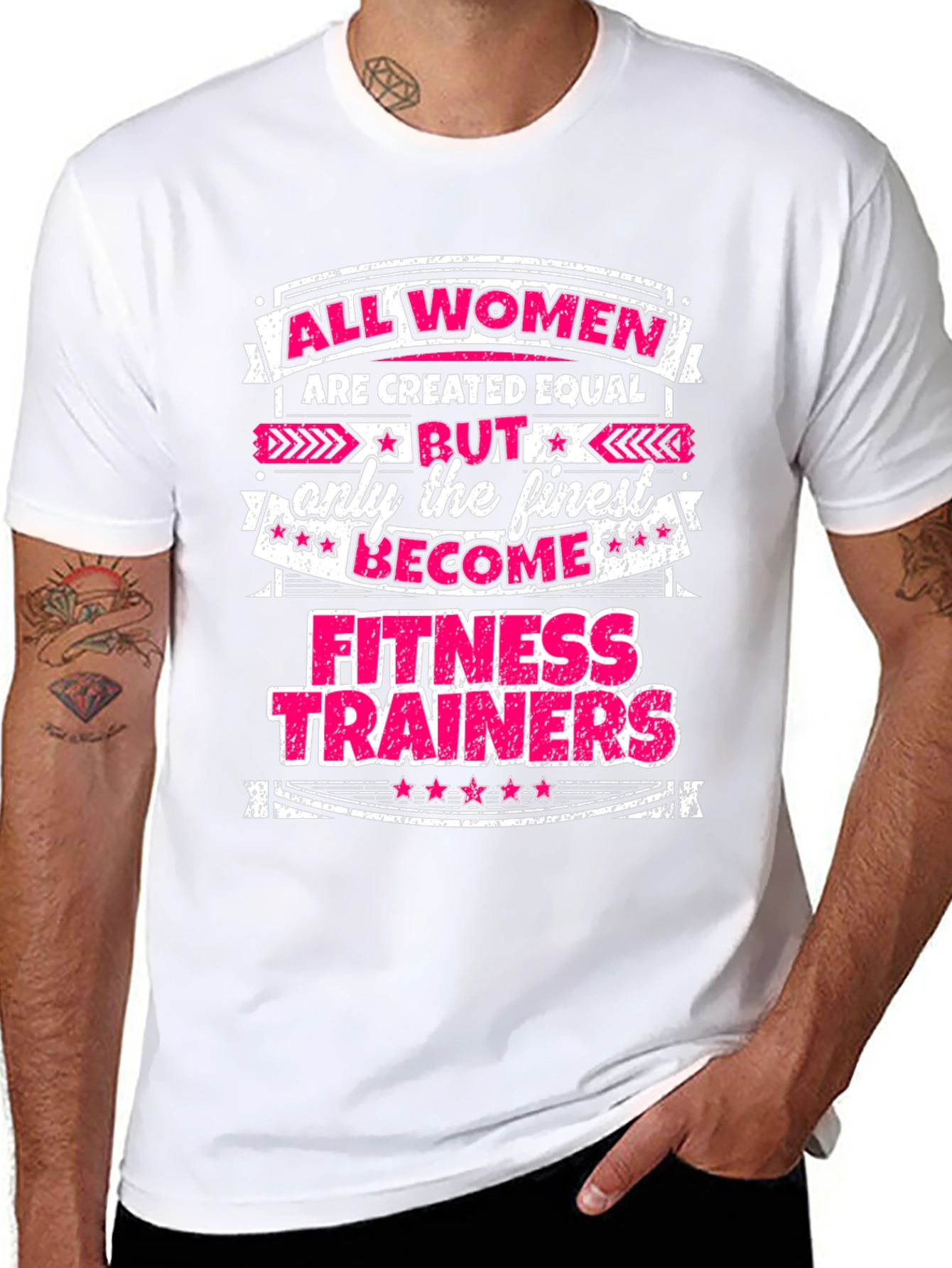 All Women Fitness Trainer Graphic Tee