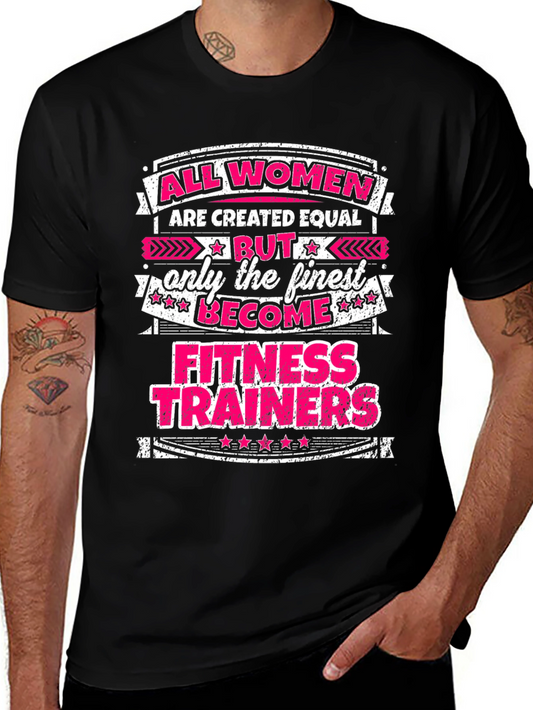 All Women Fitness Trainer Graphic Tee