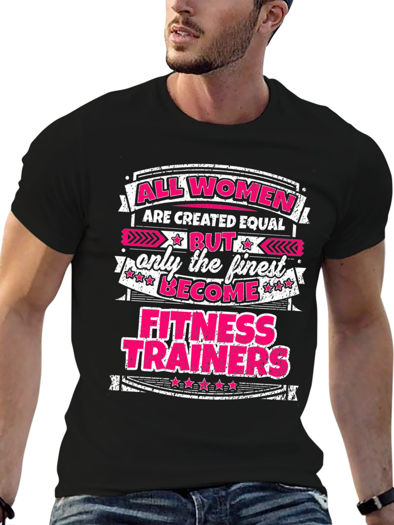 All Women Fitness Trainer Graphic Tee