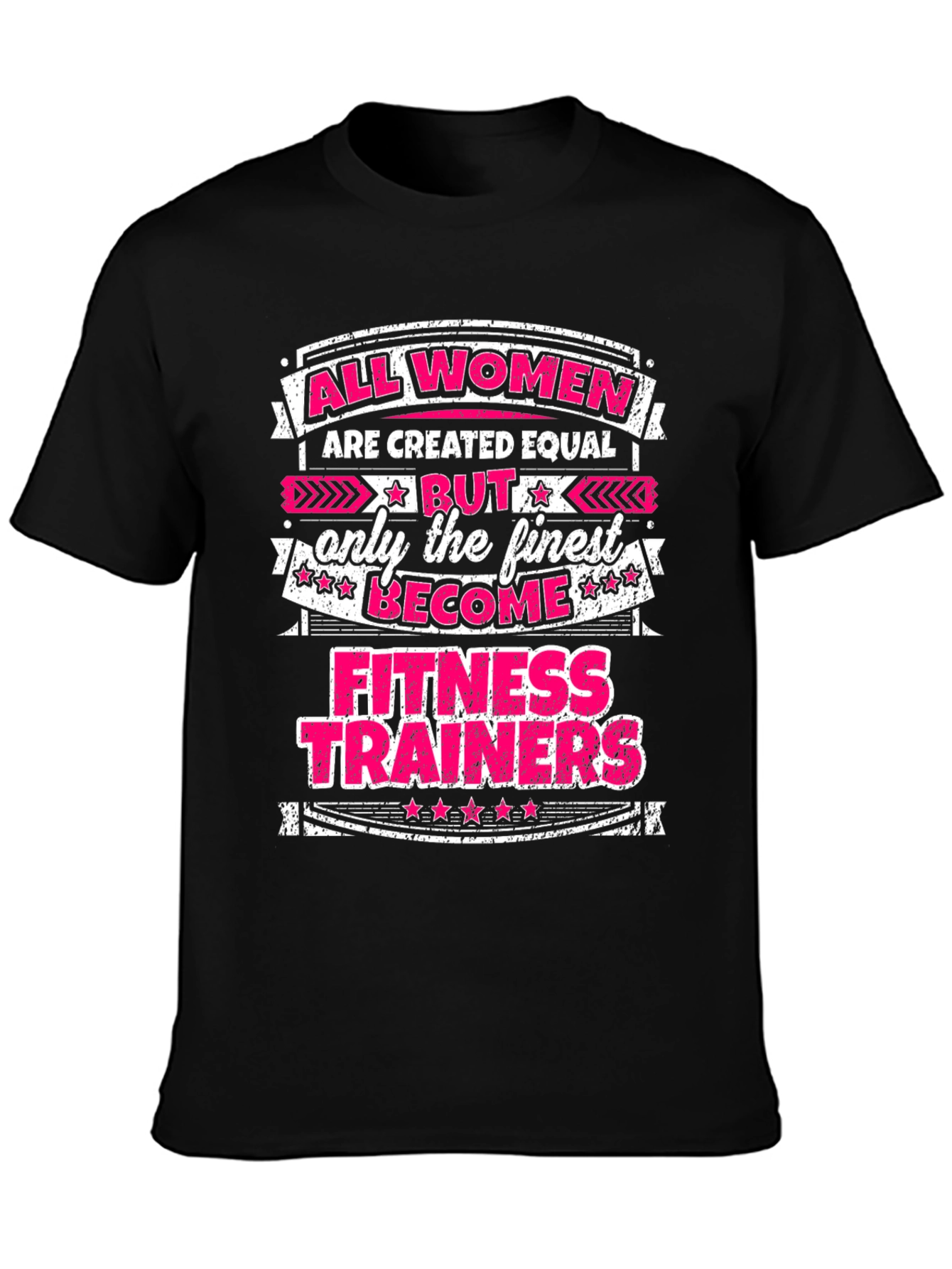 All Women Fitness Trainer Graphic Tee